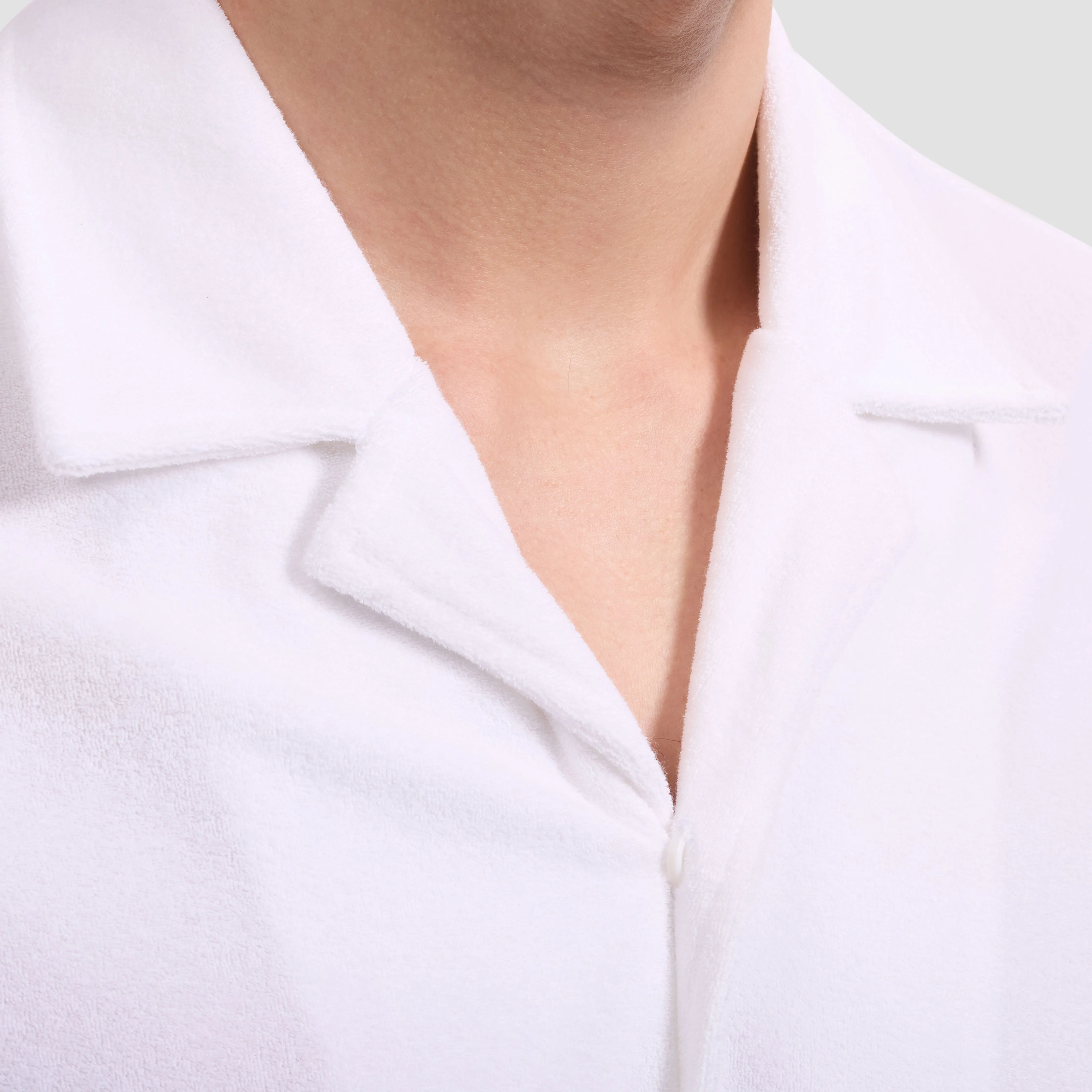 French Terry Camp Shirt sold by Bugatchi product image thumbnail 5