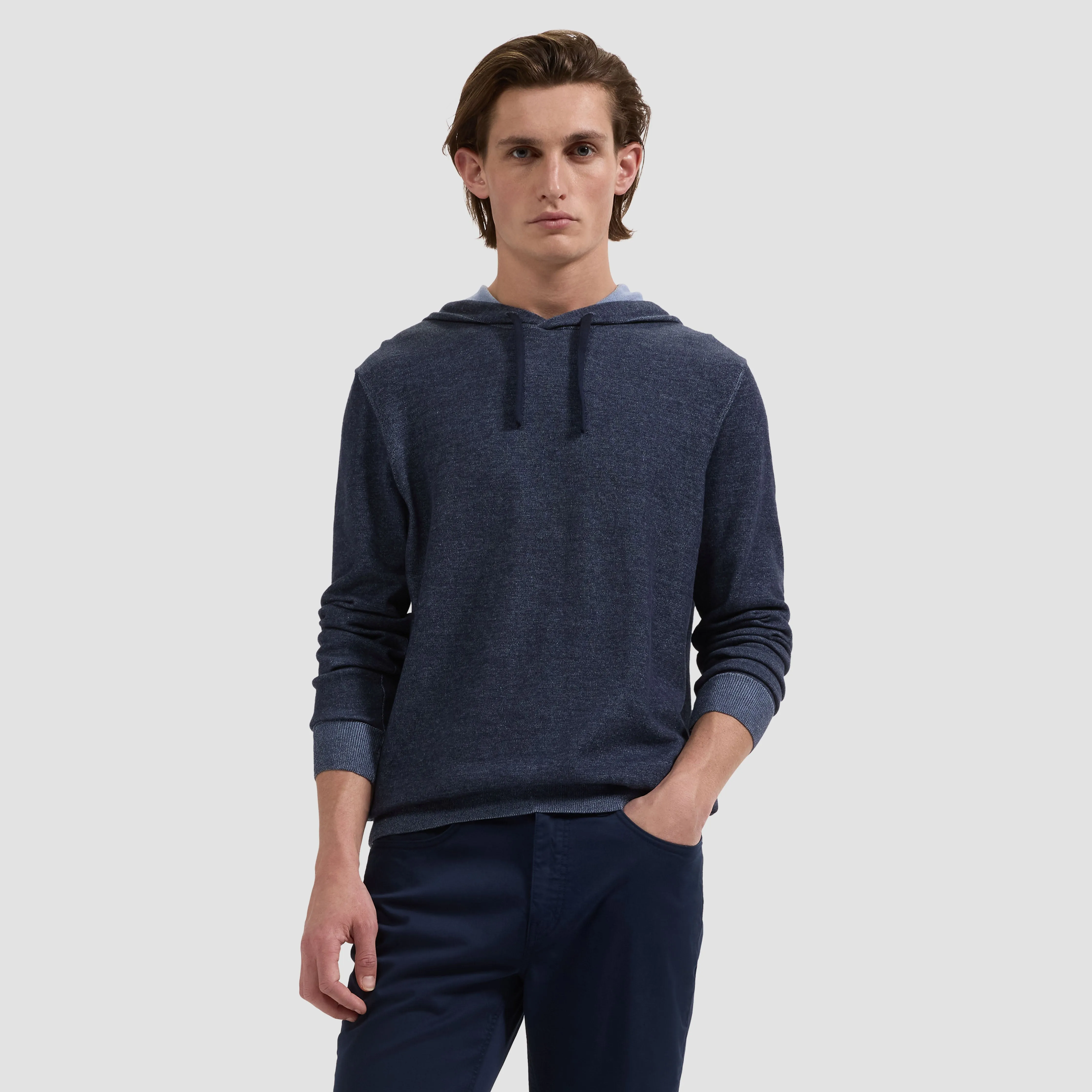 Jersey Knit Hoodie Sweater sold by Bugatchi product image thumbnail 2