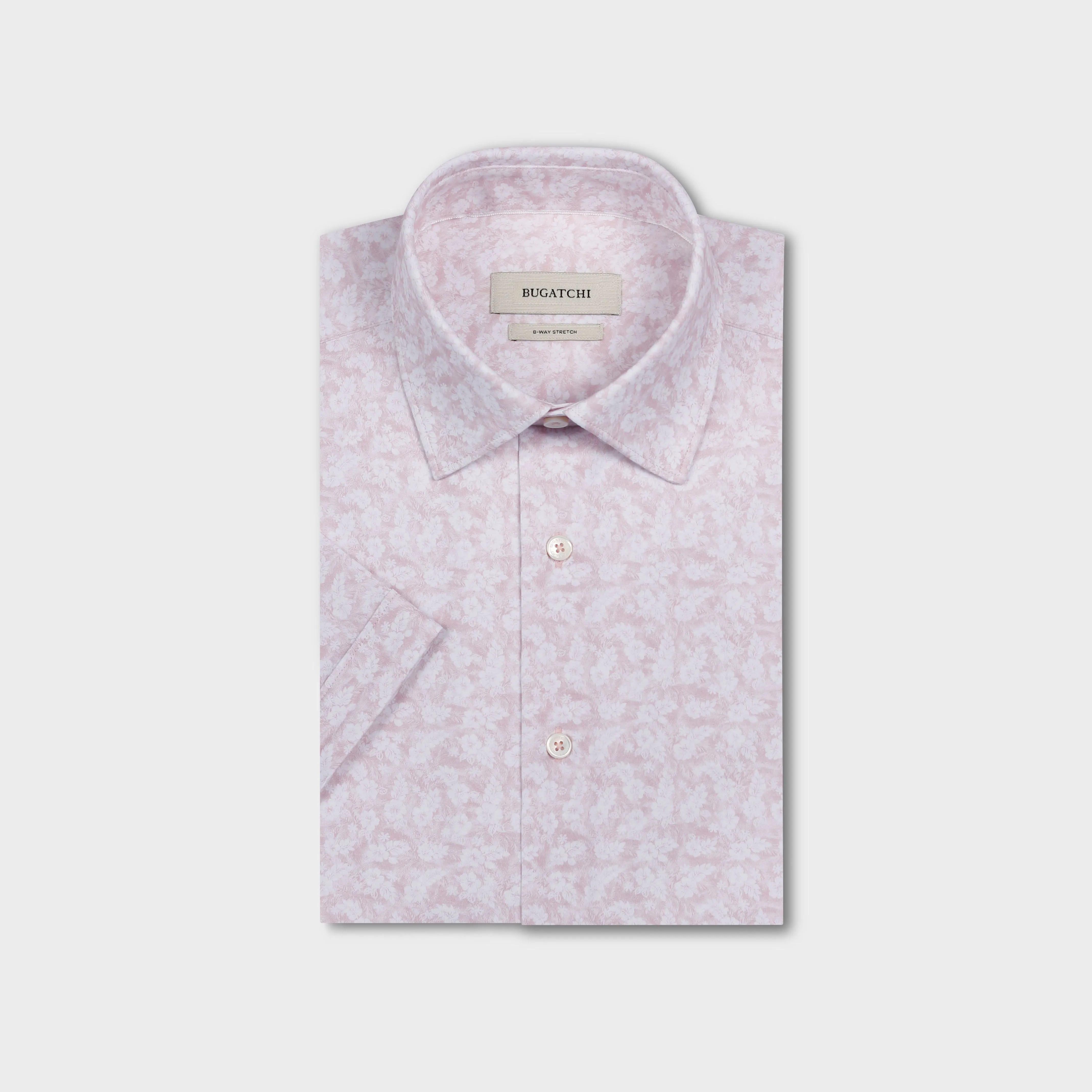 Miles OoohCotton Floral Short-Sleeve Shirt sold by Bugatchi