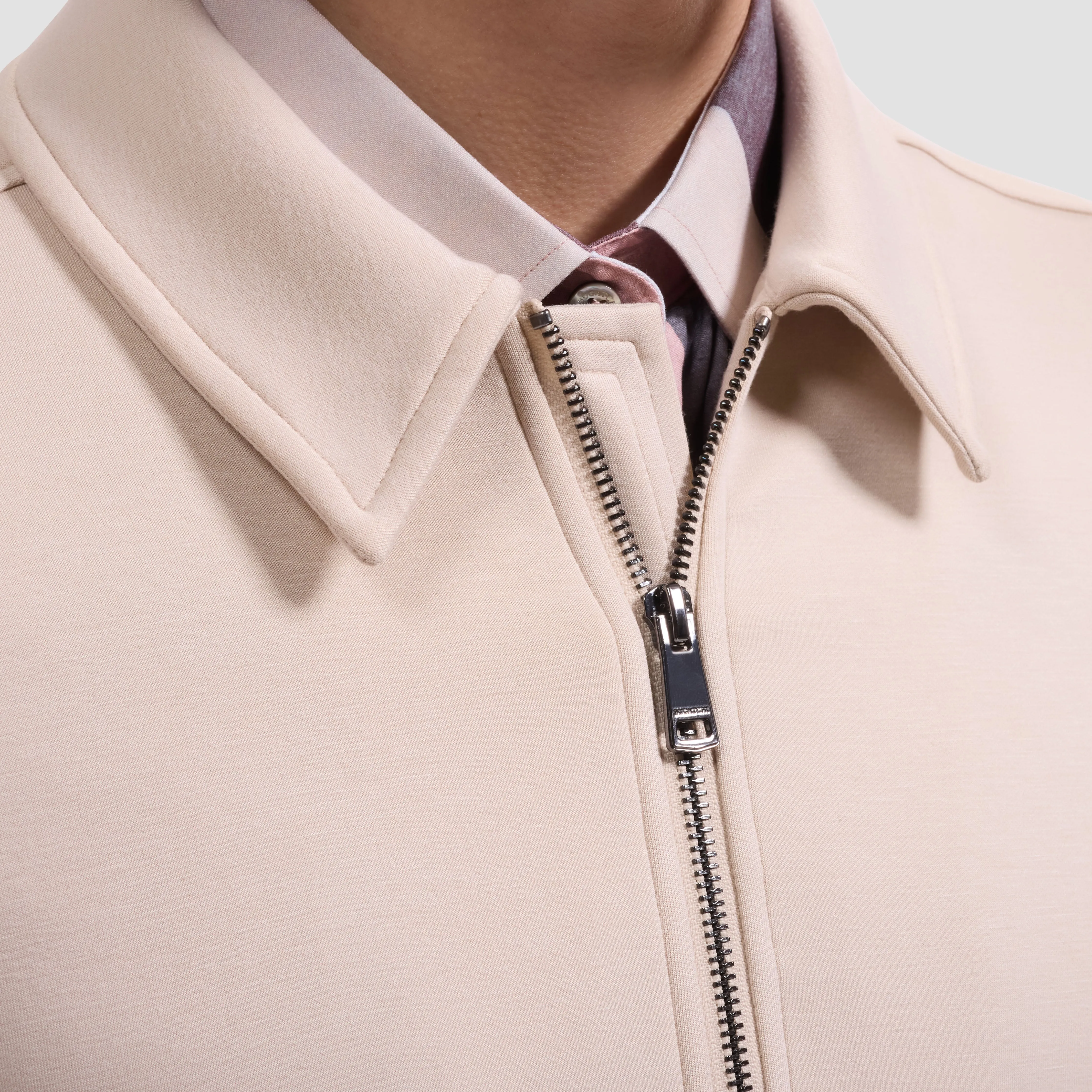 Soft Touch Blouson Knit Jacket sold by Bugatchi product image thumbnail 5