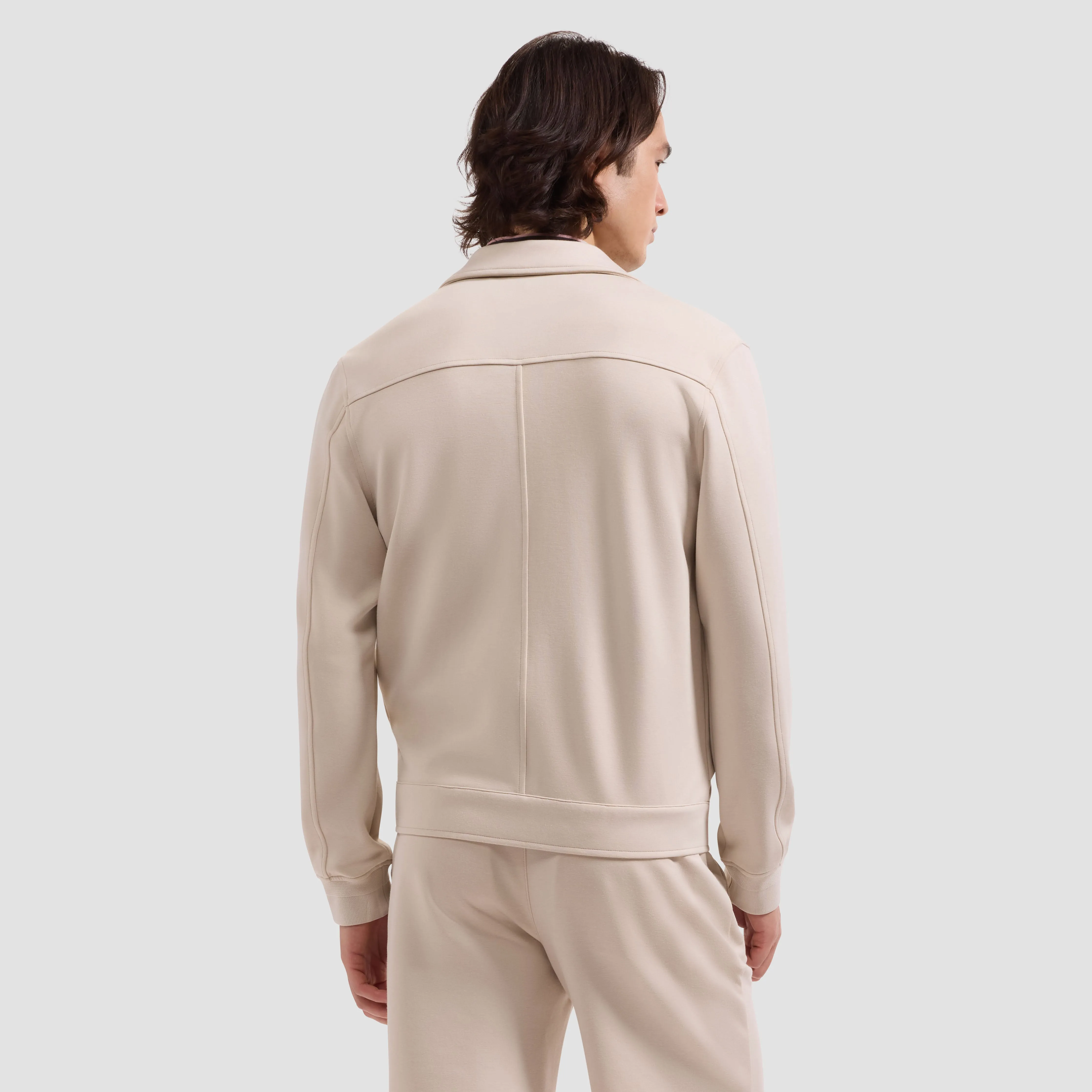 Soft Touch Blouson Knit Jacket sold by Bugatchi product image thumbnail 3