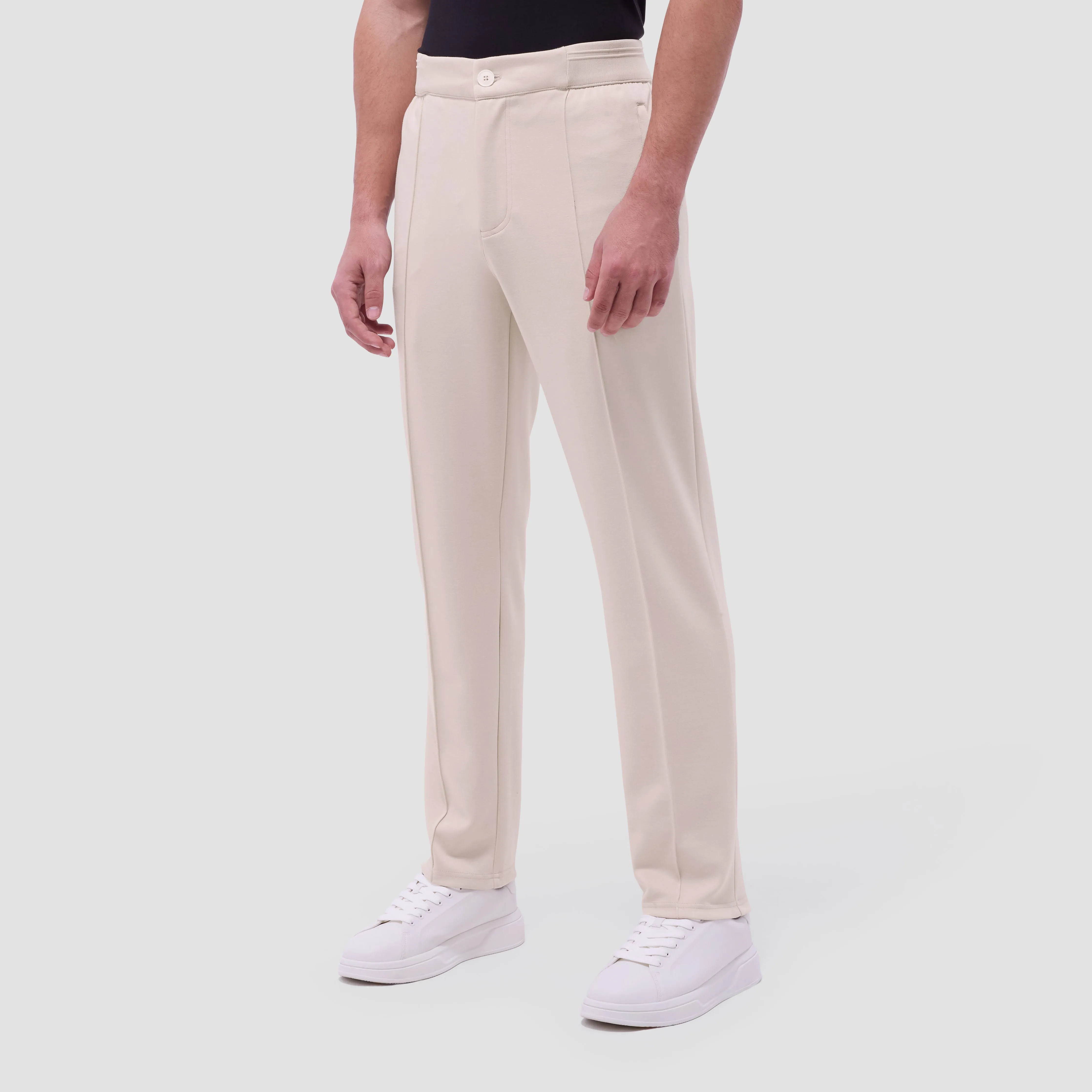 Soft Touch Pintuck Knit Pants sold by Bugatchi product image thumbnail 2