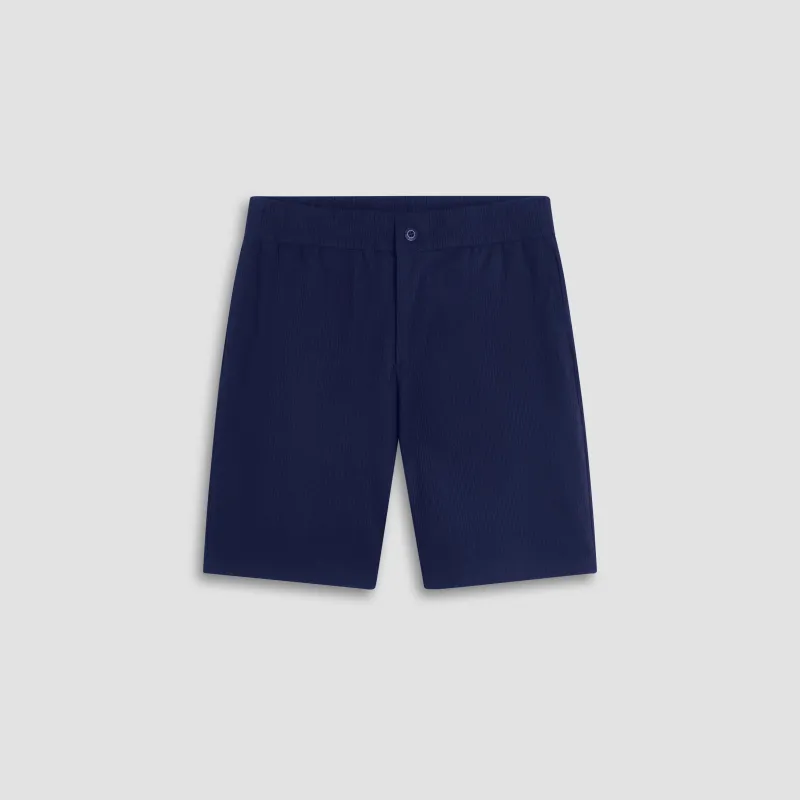 Performance Rib Knit Shorts made by Bugatchi