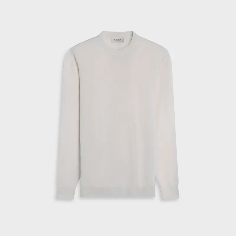 William Extrafine Super Merino Crewneck Sweater made by Bugatchi