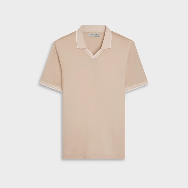 Solid Johnny Collar Polo made by Bugatchi