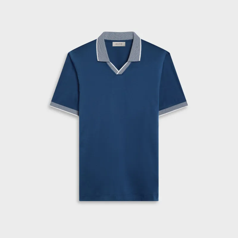 Solid Johnny Collar Polo made by Bugatchi