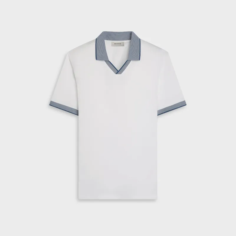 Solid Johnny Collar Polo made by Bugatchi
