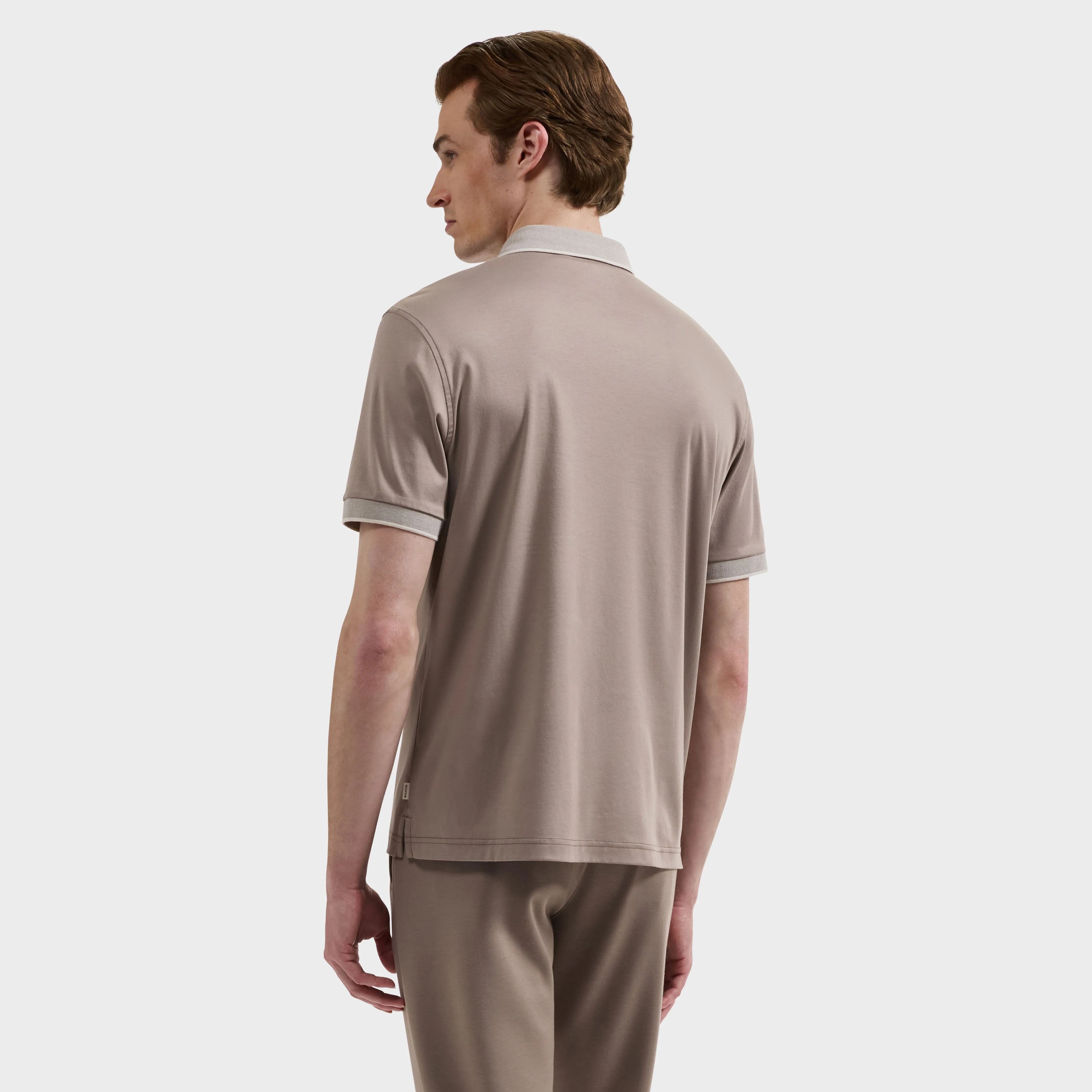 Solid Polo Shirt sold by Bugatchi product image thumbnail 3