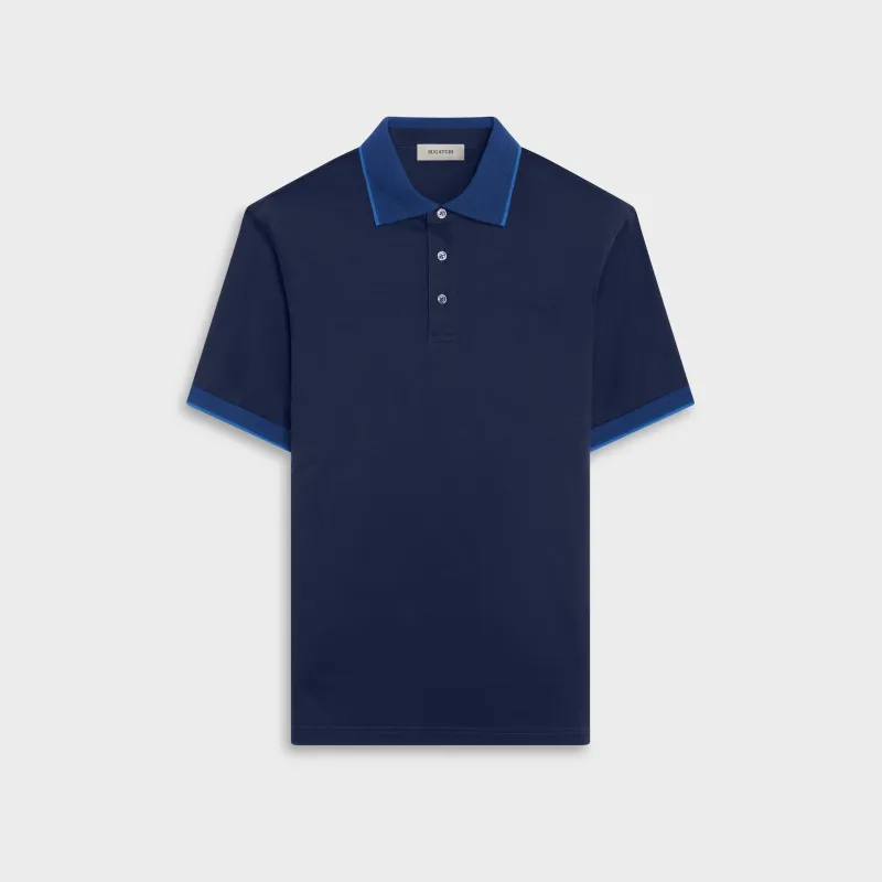 Solid Polo Shirt made by Bugatchi