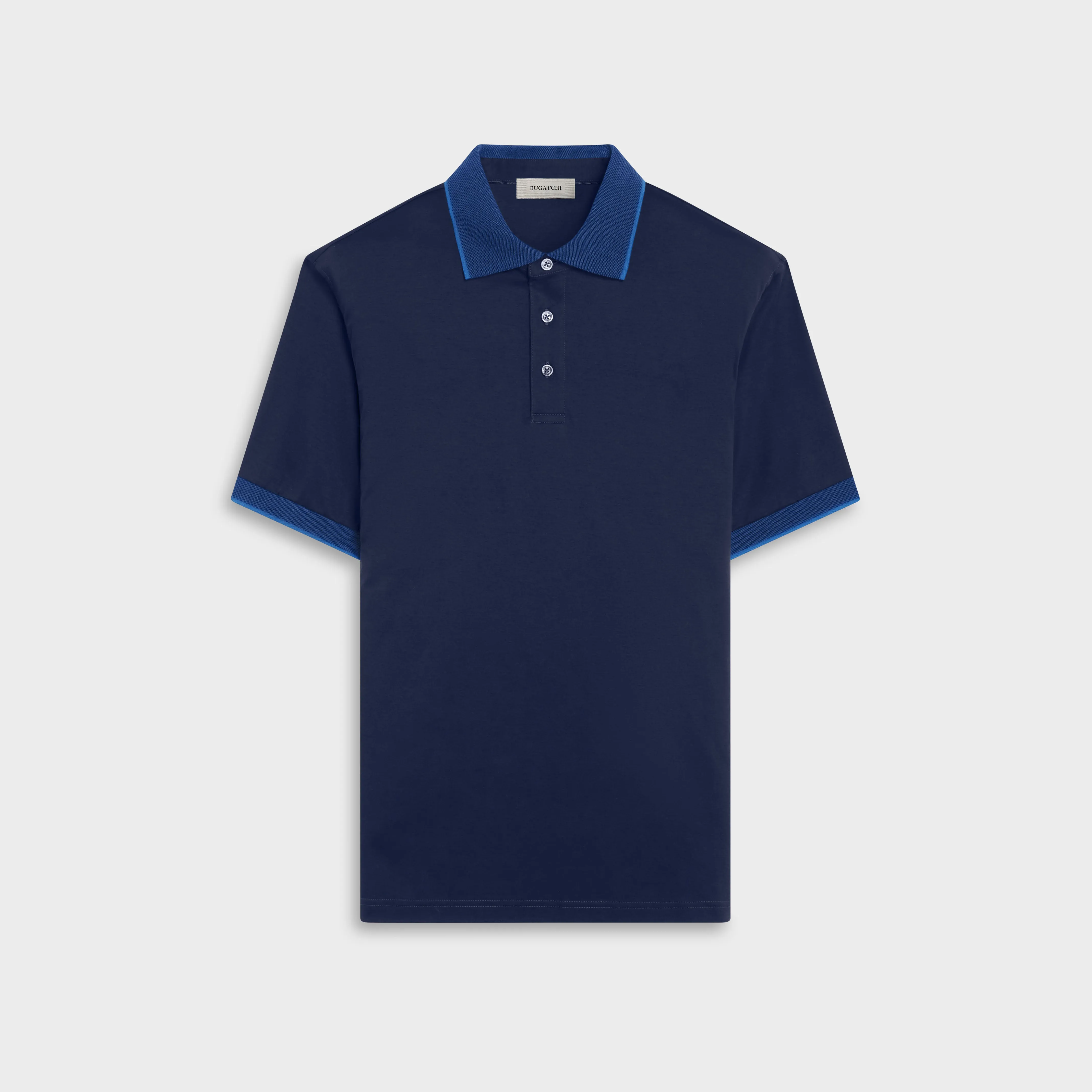 Solid Polo Shirt sold by Bugatchi