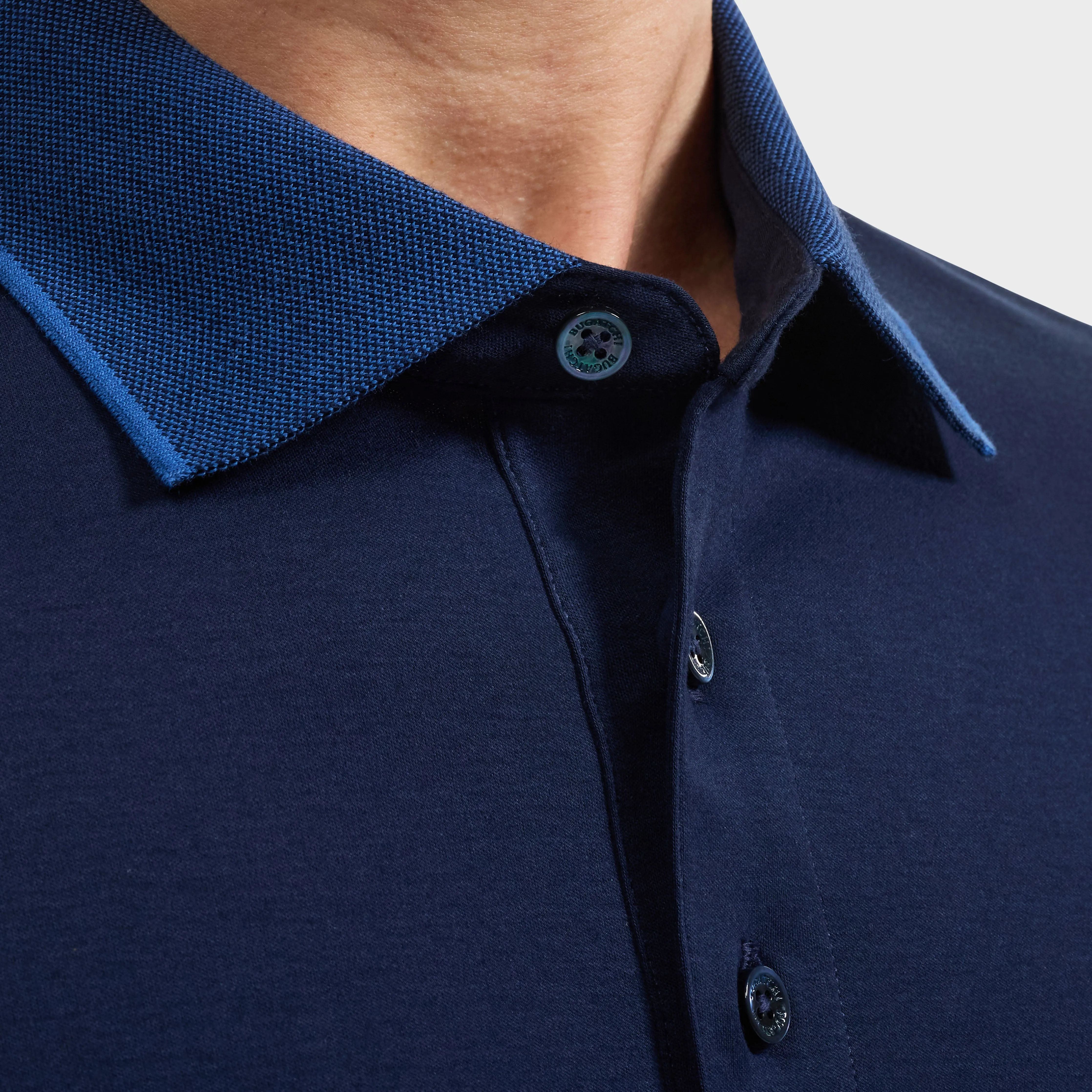Solid Polo Shirt sold by Bugatchi product image thumbnail 5
