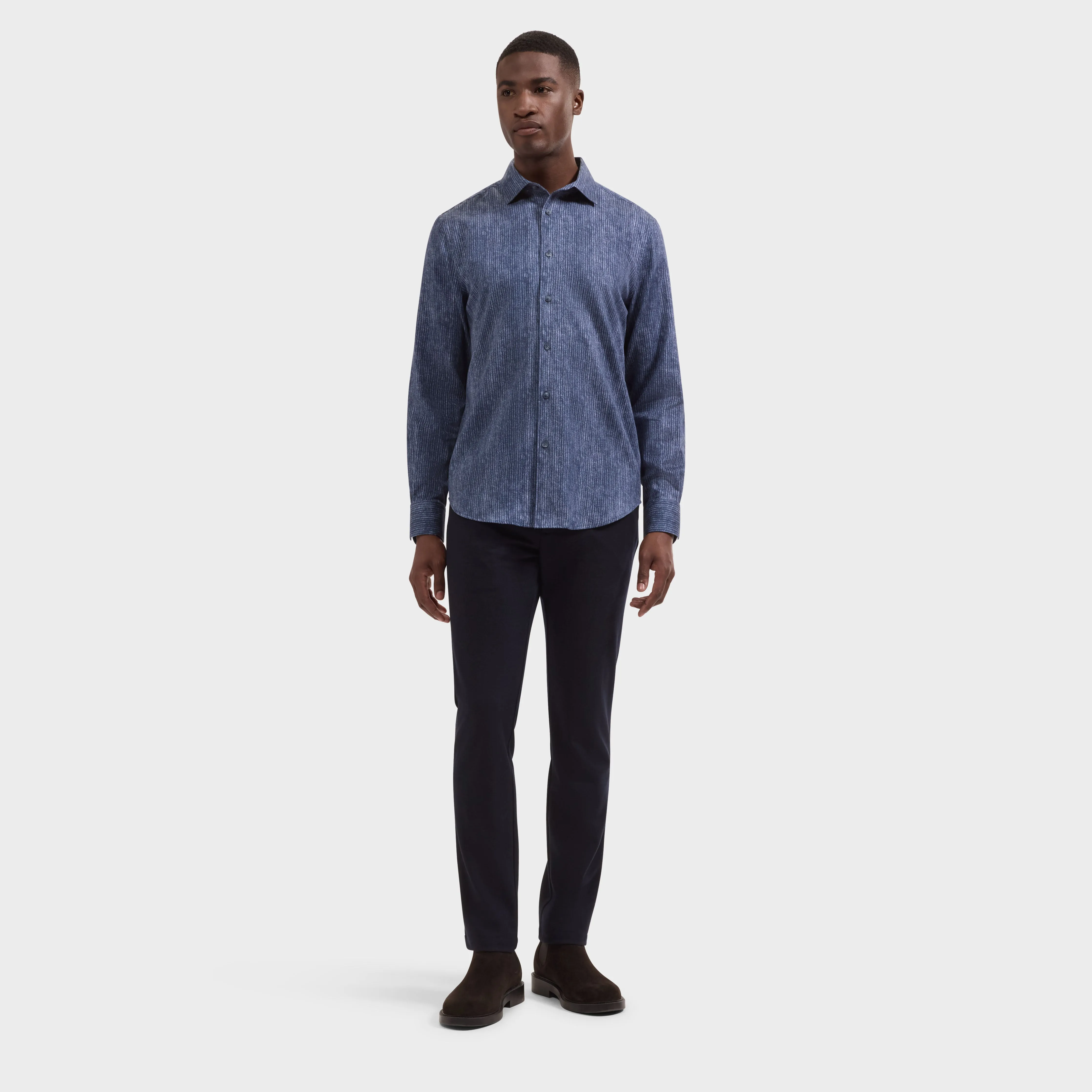 Alvin Striped Shirt sold by Bugatchi product image thumbnail 4