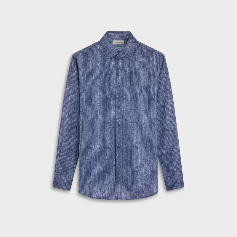 Alvin Striped Shirt made by Bugatchi
