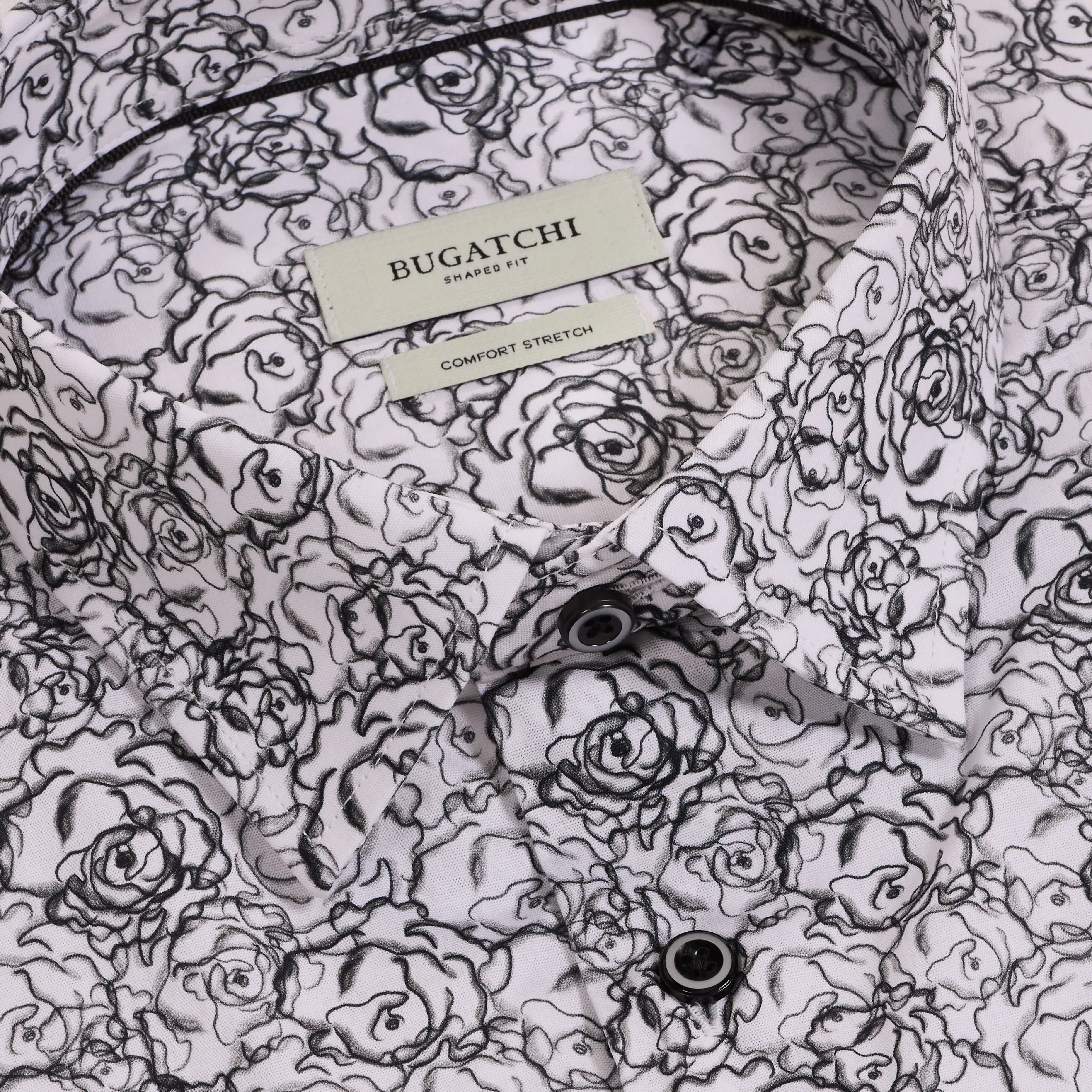 Julian Floral Shirt sold by Bugatchi product image thumbnail 5