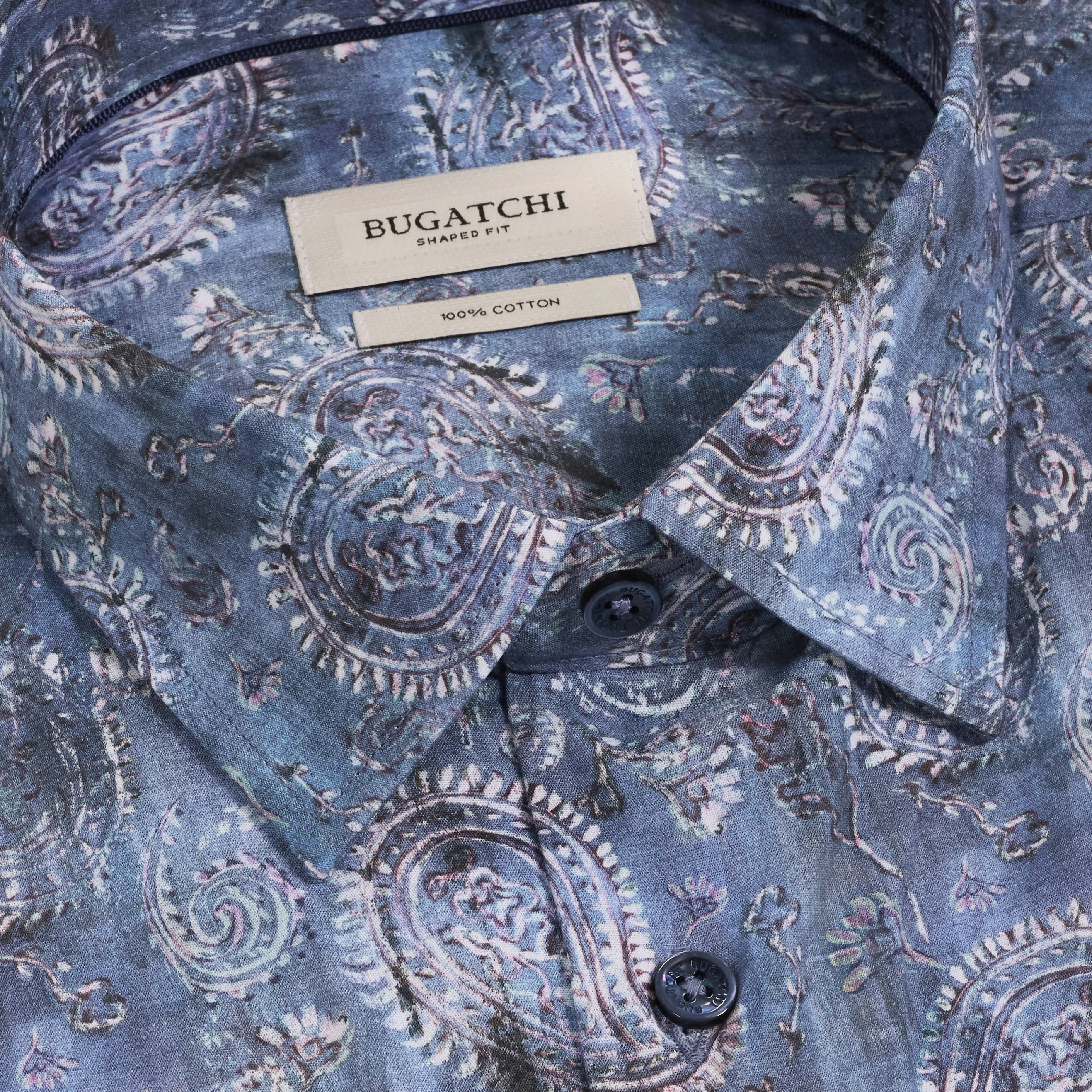 Julian Paisley Shirt sold by Bugatchi product image thumbnail 5