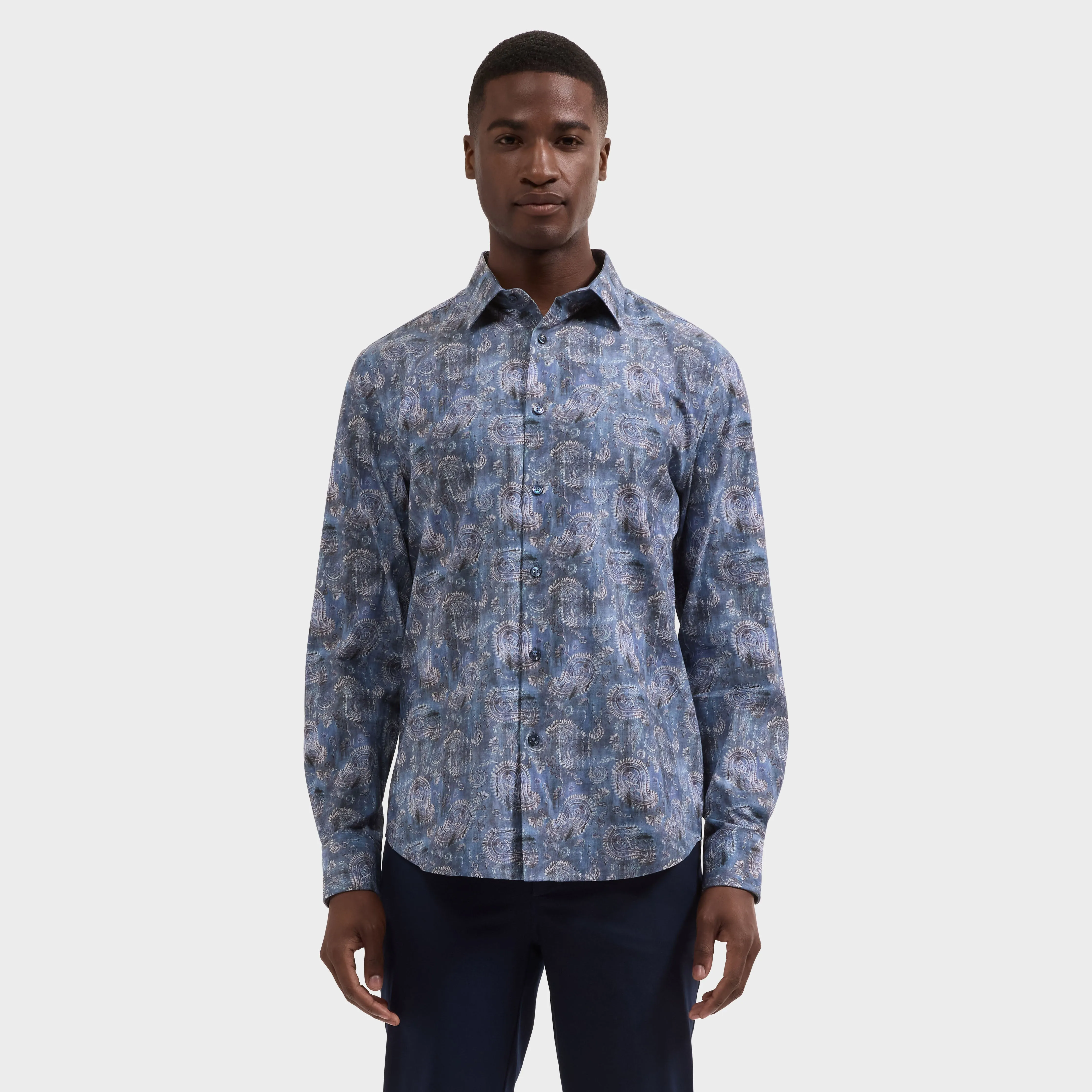 Julian Paisley Shirt sold by Bugatchi product image thumbnail 2