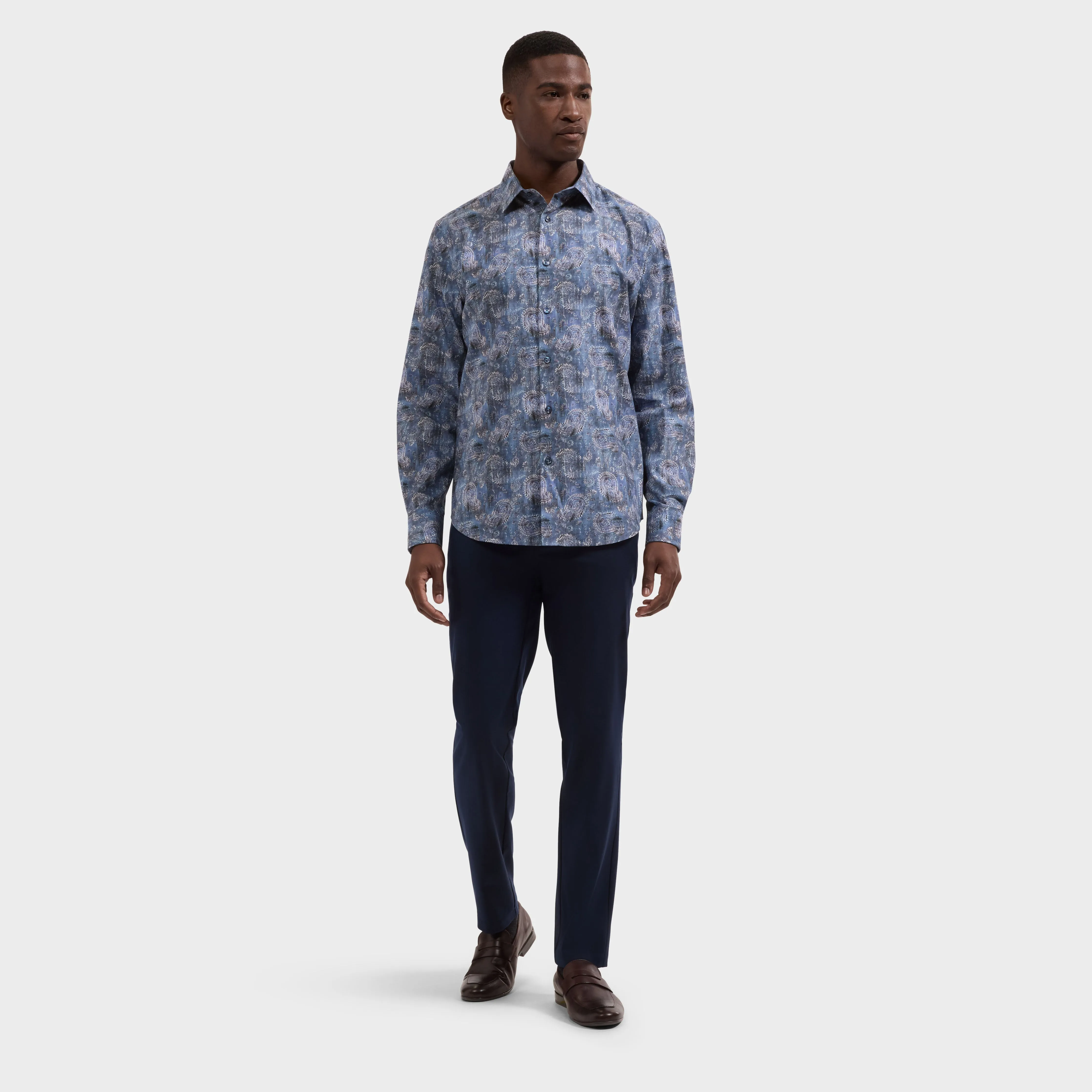 Julian Paisley Shirt sold by Bugatchi product image thumbnail 4