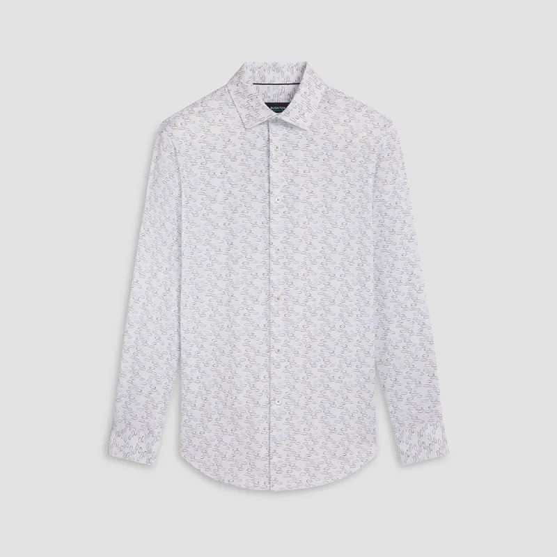 James Abstract Print OoohCotton Shirt sold by Bugatchi