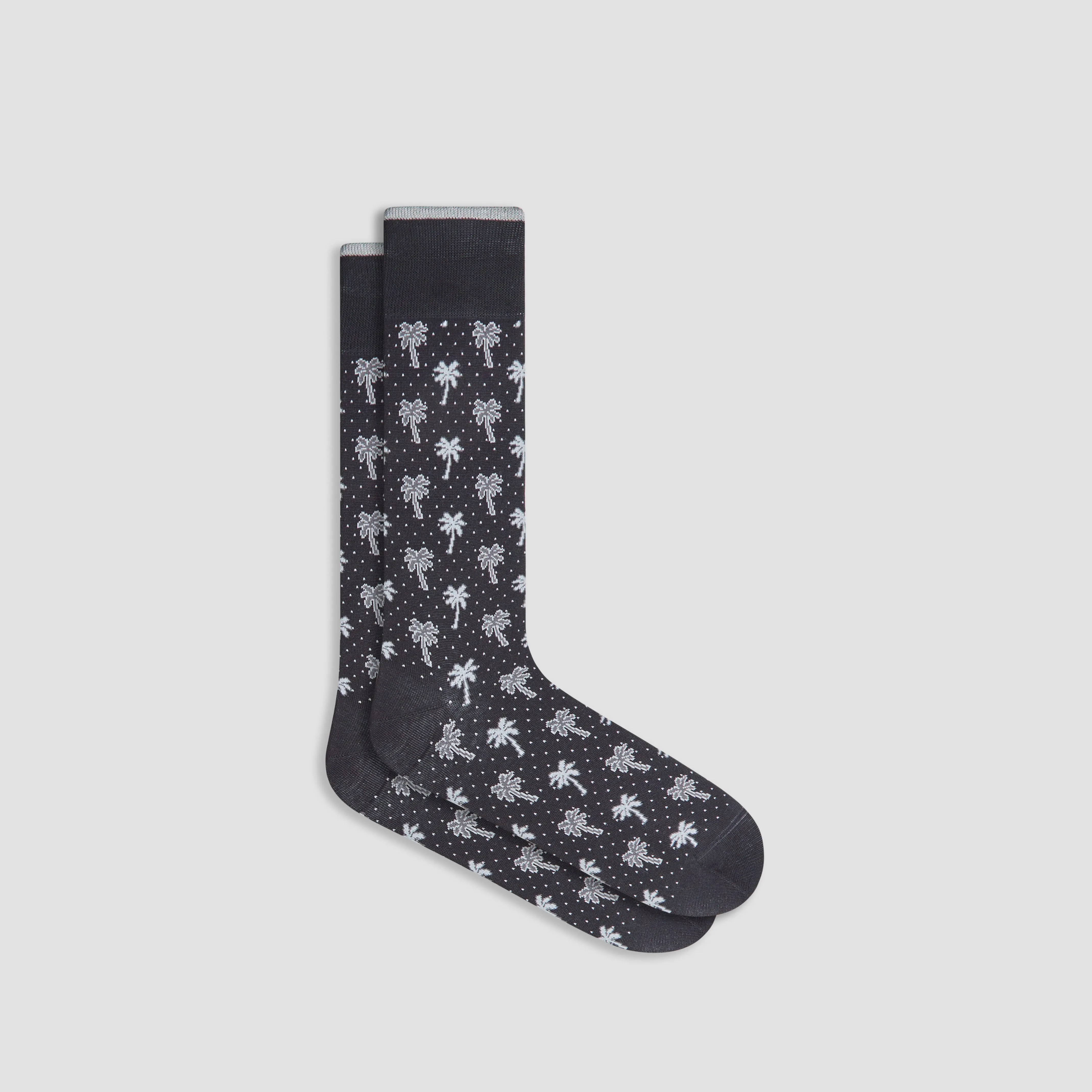 Palm Trees Mid-Calf Socks sold by Bugatchi