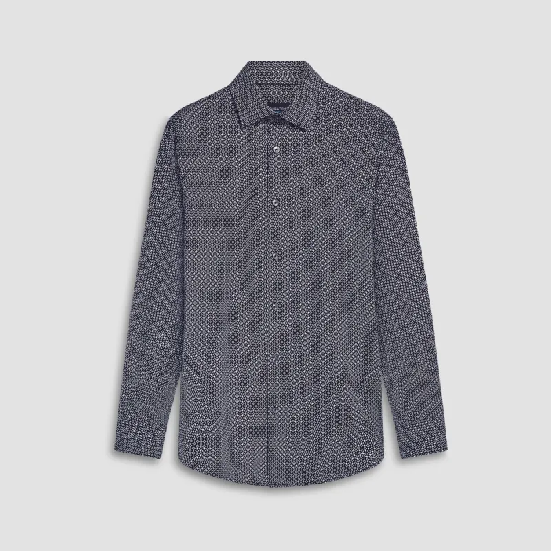 James Diamond Print OoohCotton Shirt sold by Bugatchi