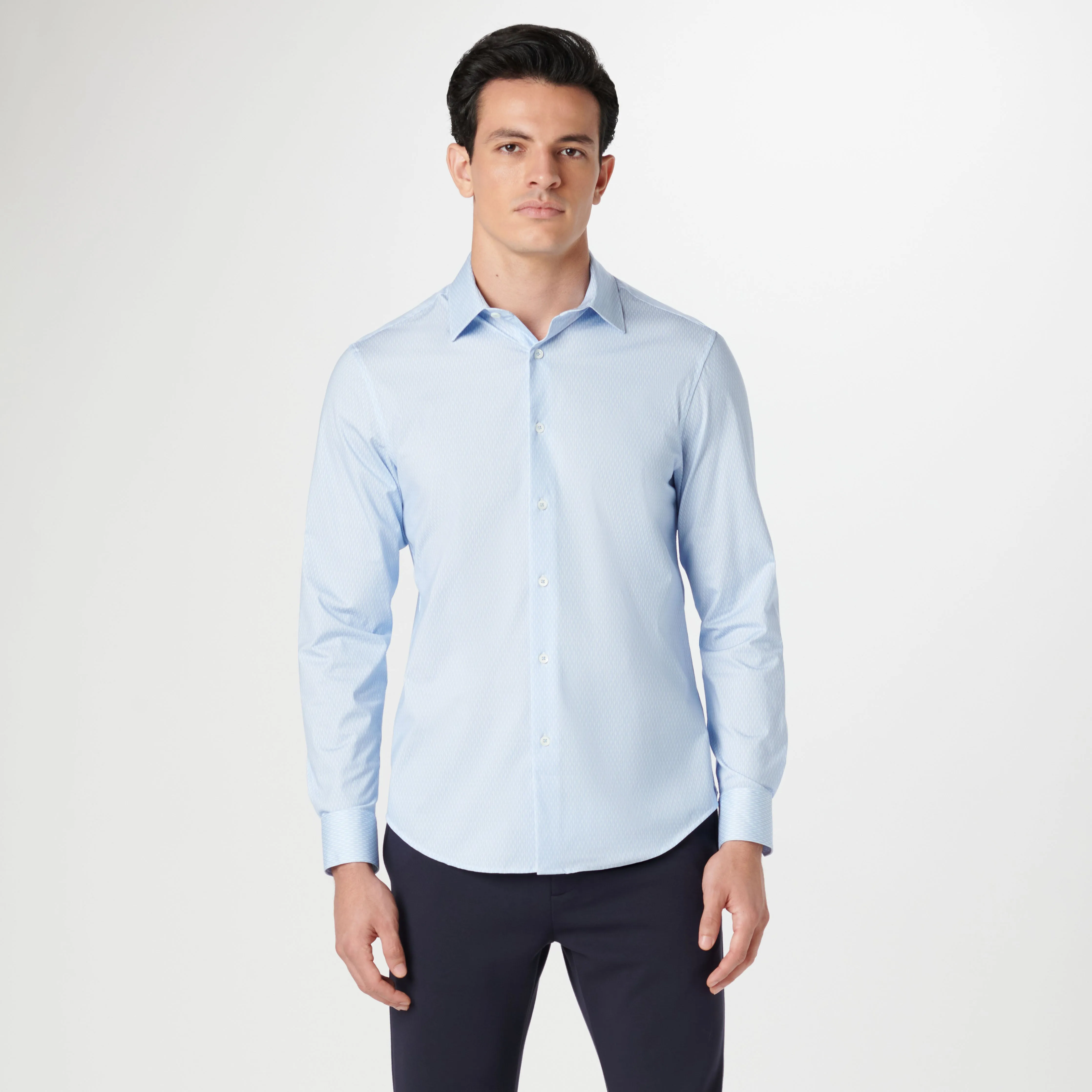 James Ogee Stripe OoohCotton Shirt sold by Bugatchi product image thumbnail 2