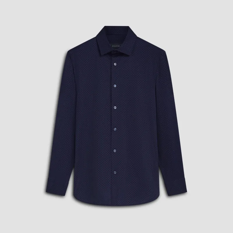 James Polka Dot OoohCotton Shirt sold by Bugatchi