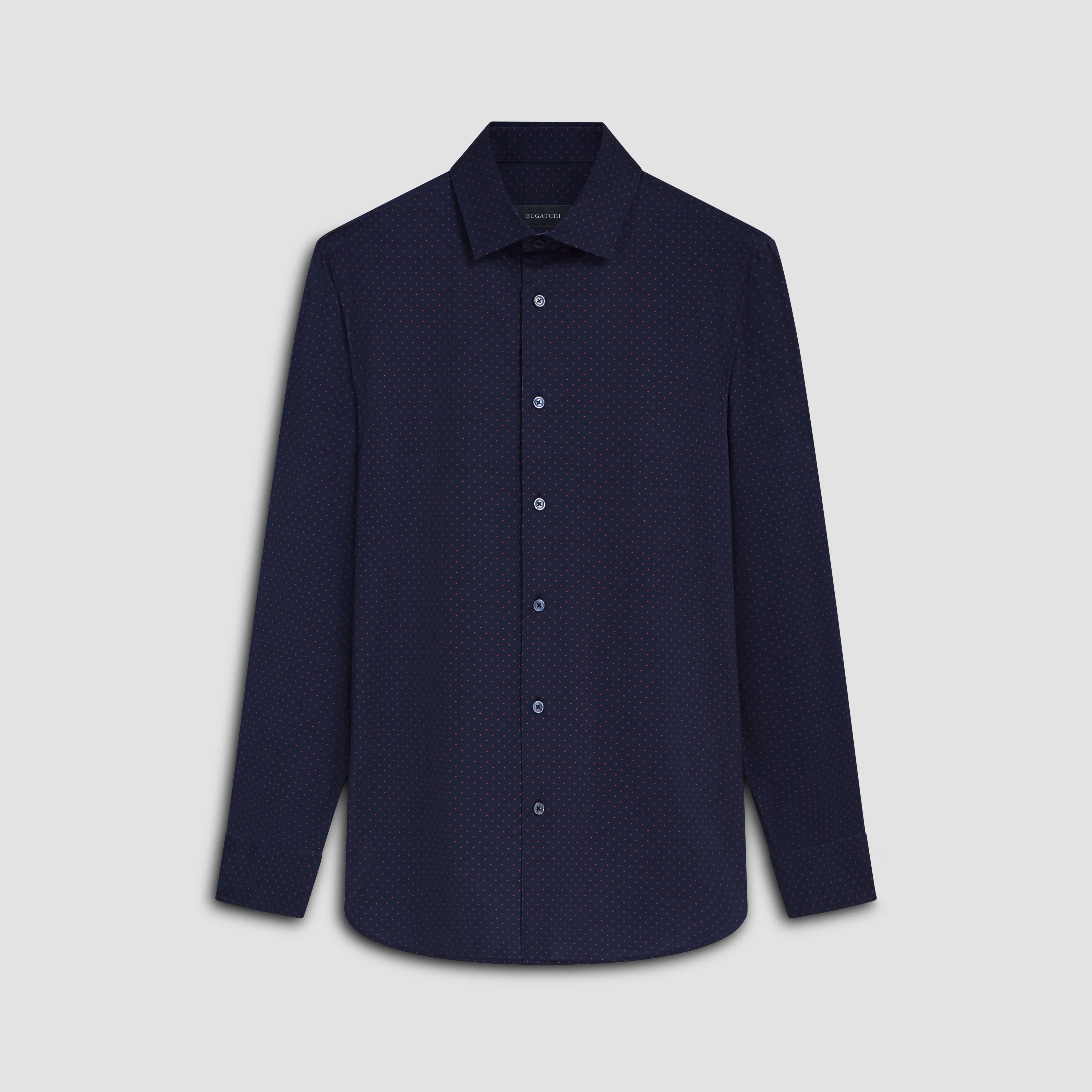 James Polka Dot OoohCotton Shirt sold by Bugatchi