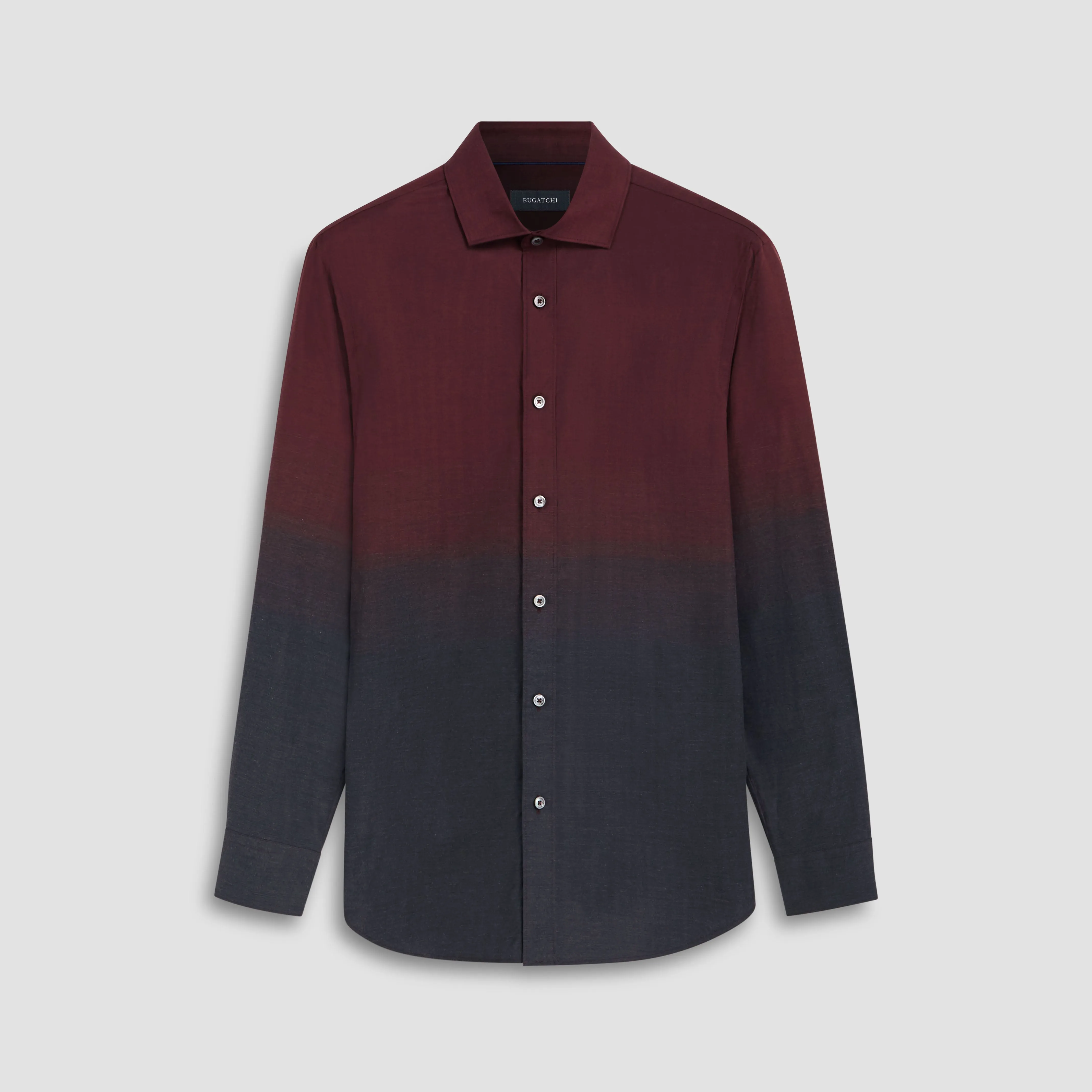 Axel Herringbone Shirt sold by Bugatchi