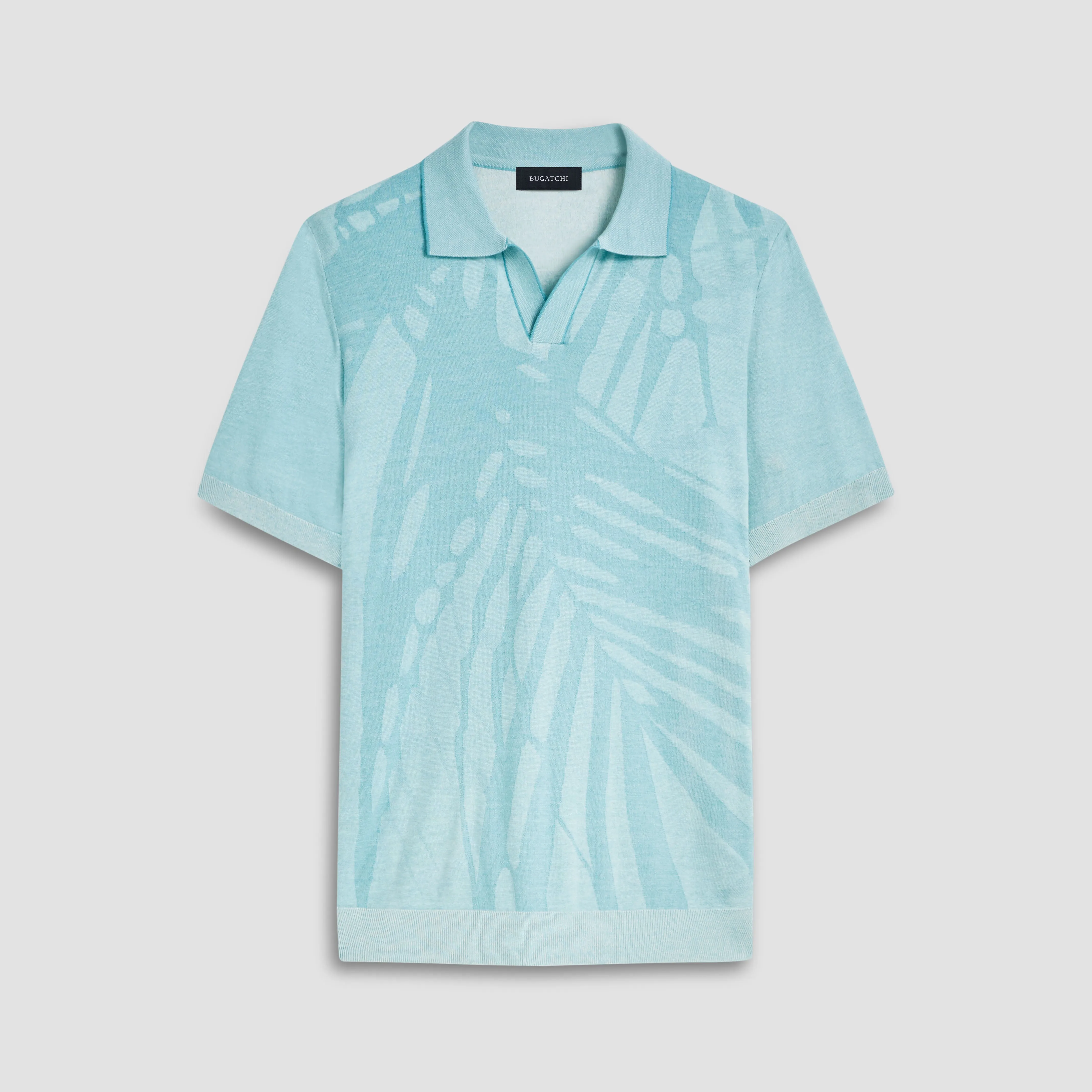 Abstract Print Short Sleeve Johnny Sweater sold by Bugatchi product image thumbnail 2