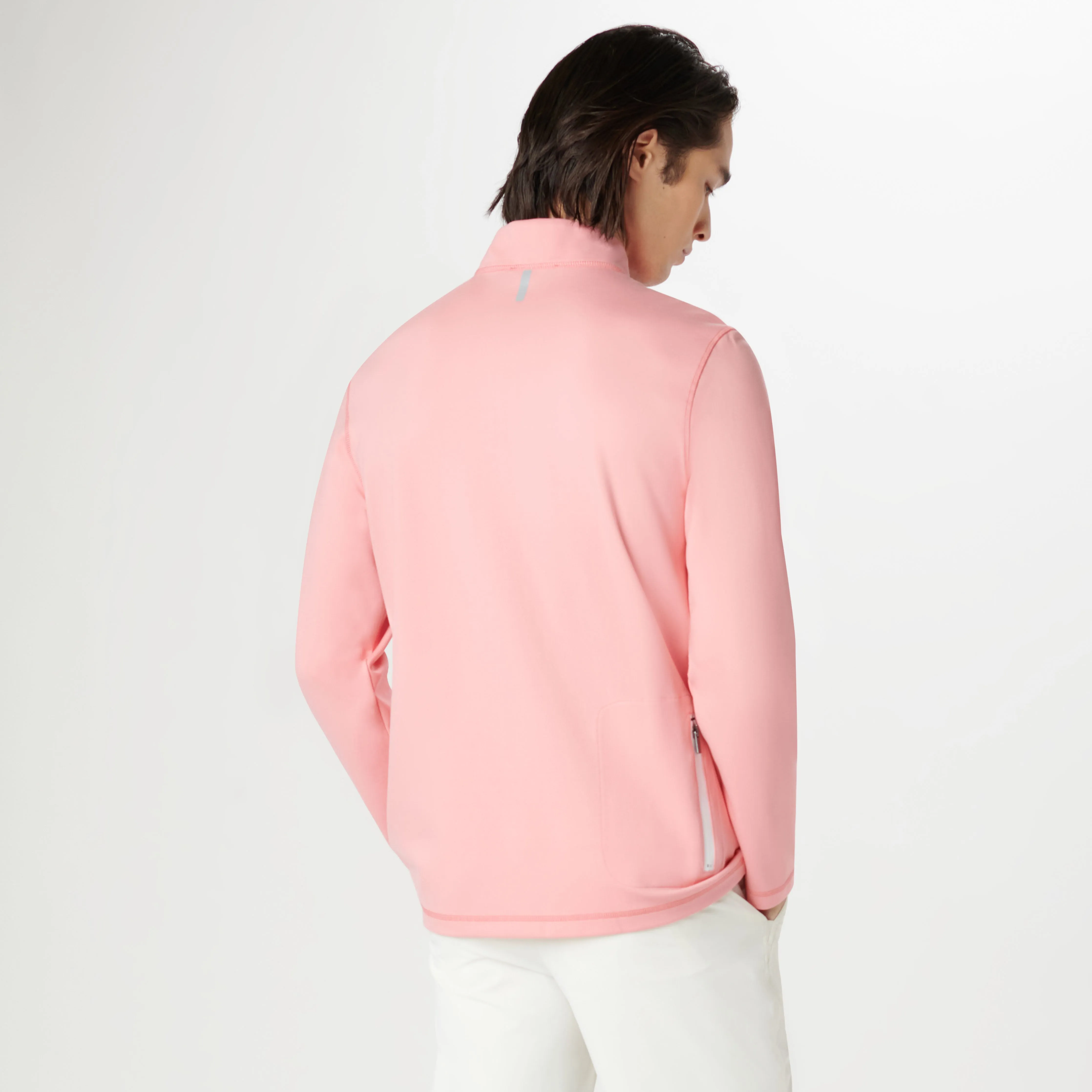 Performance Quarter Zip Pull Over sold by Bugatchi product image thumbnail 4