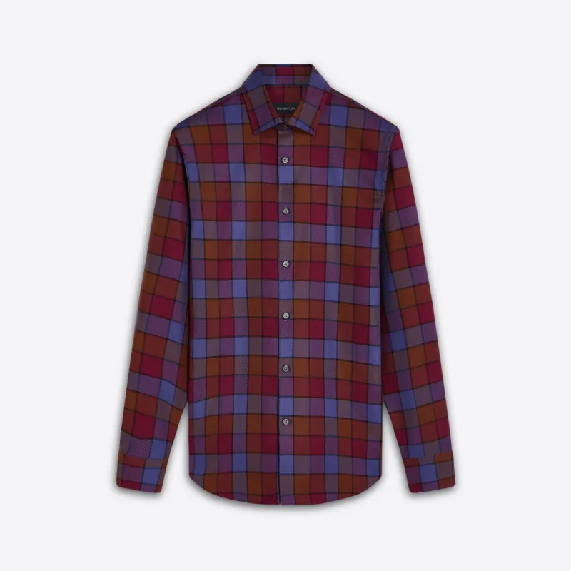 JULIAN Checkered Shirt sold by Bugatchi