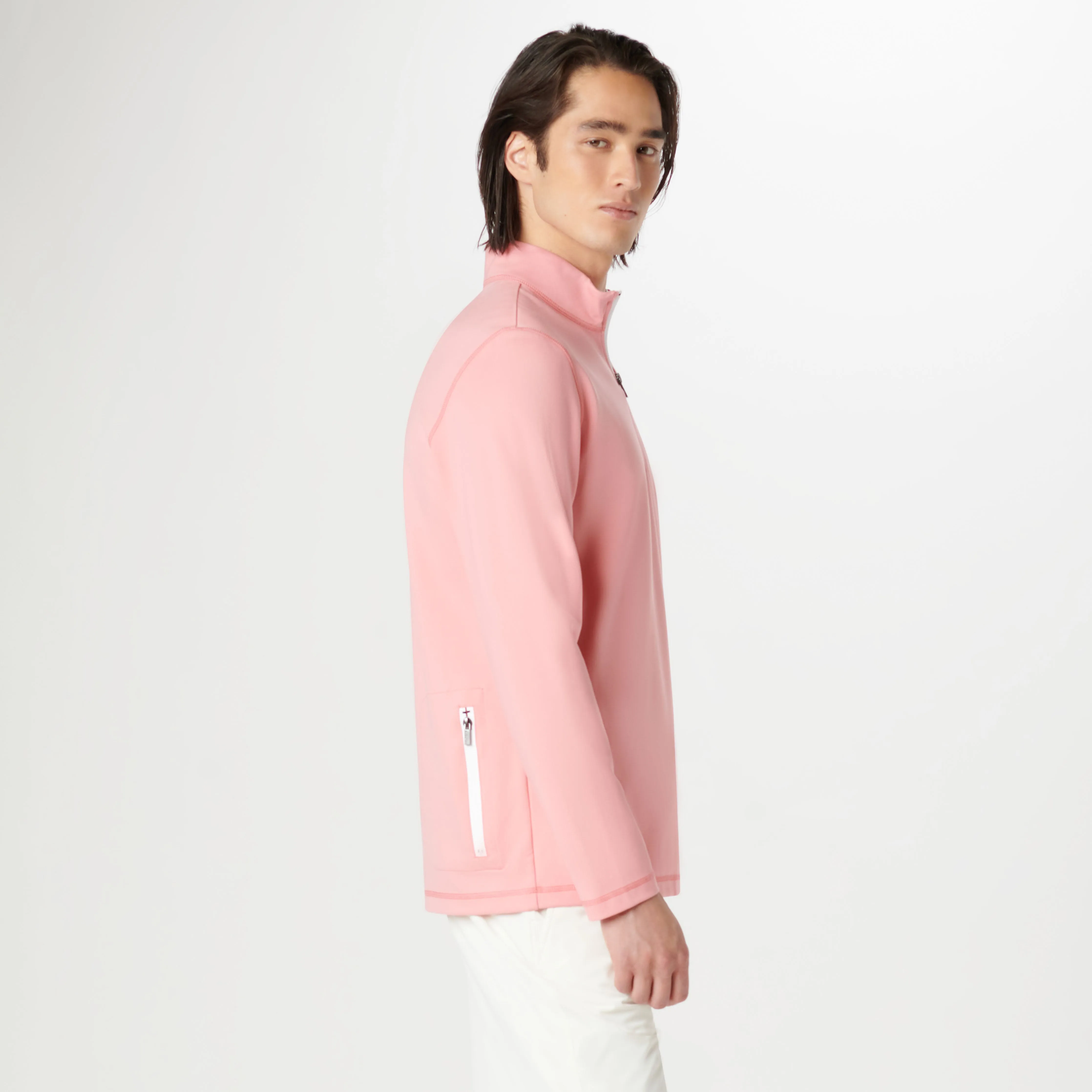 Performance Quarter Zip Pull Over sold by Bugatchi product image thumbnail 3