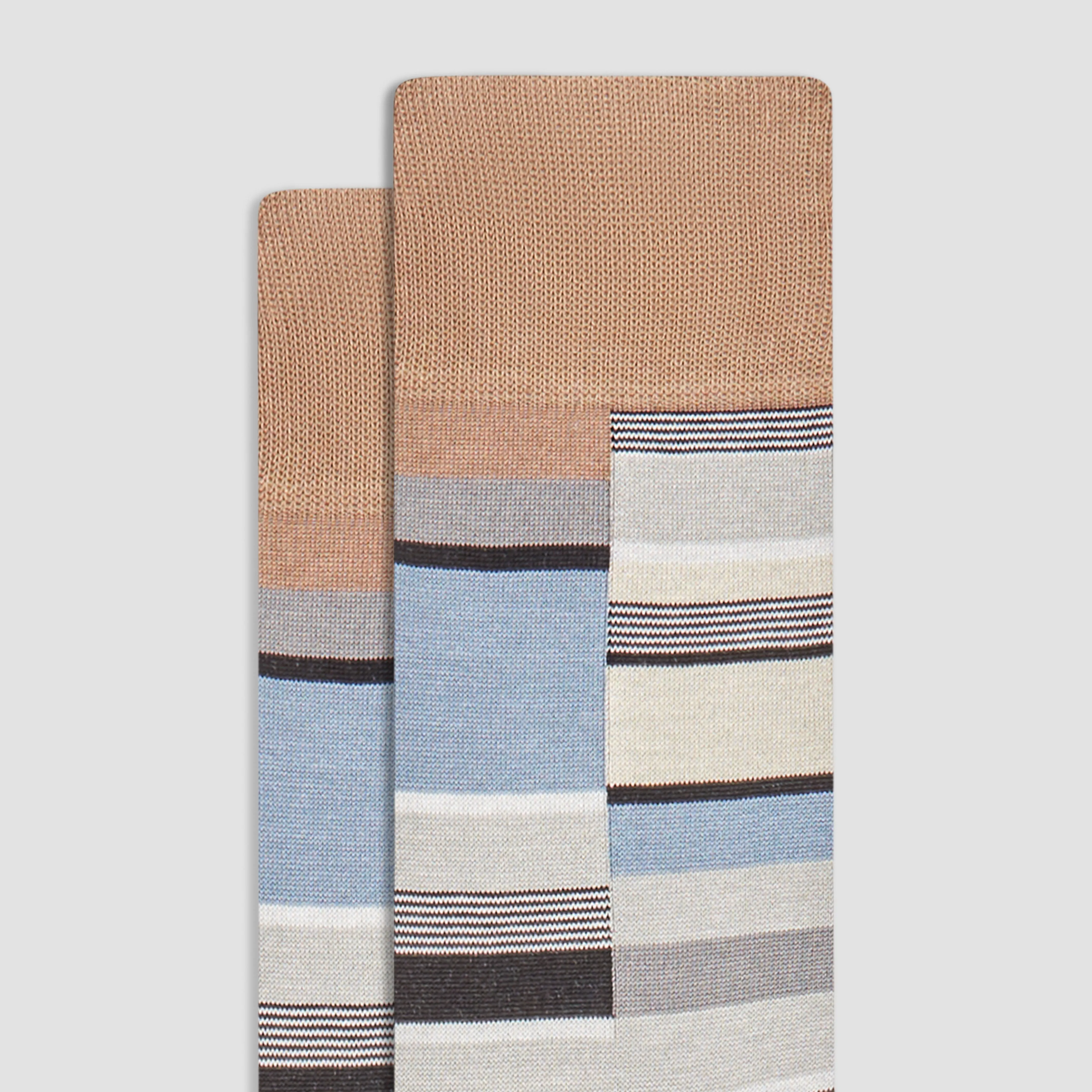 Striped Mid-Calf Socks sold by Bugatchi product image thumbnail 2