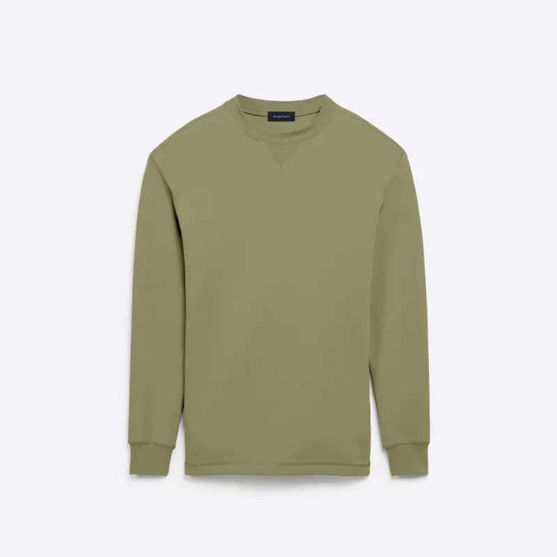 COMFORT Solid Crew Neck sold by Bugatchi