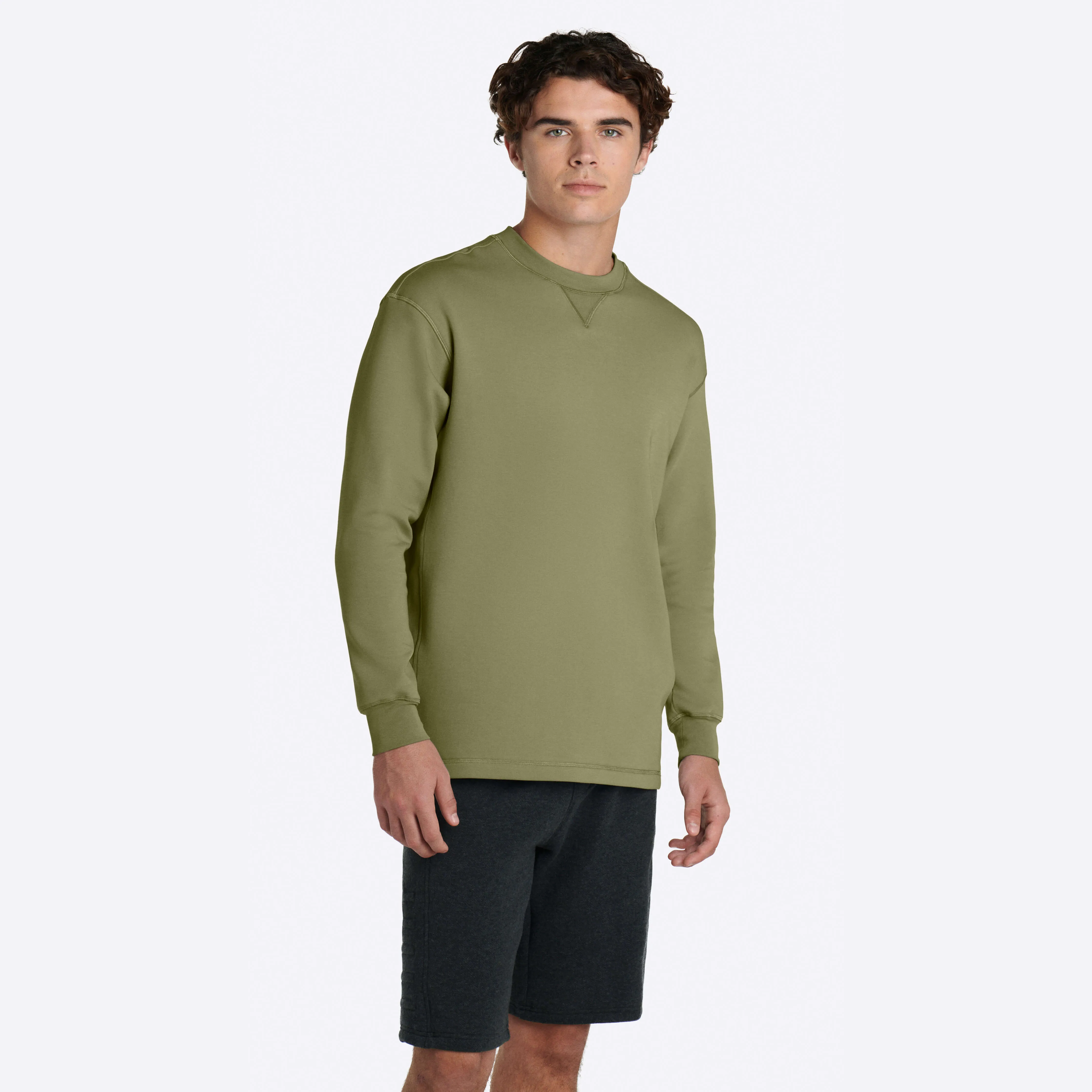 COMFORT Solid Crew Neck sold by Bugatchi product image thumbnail 3