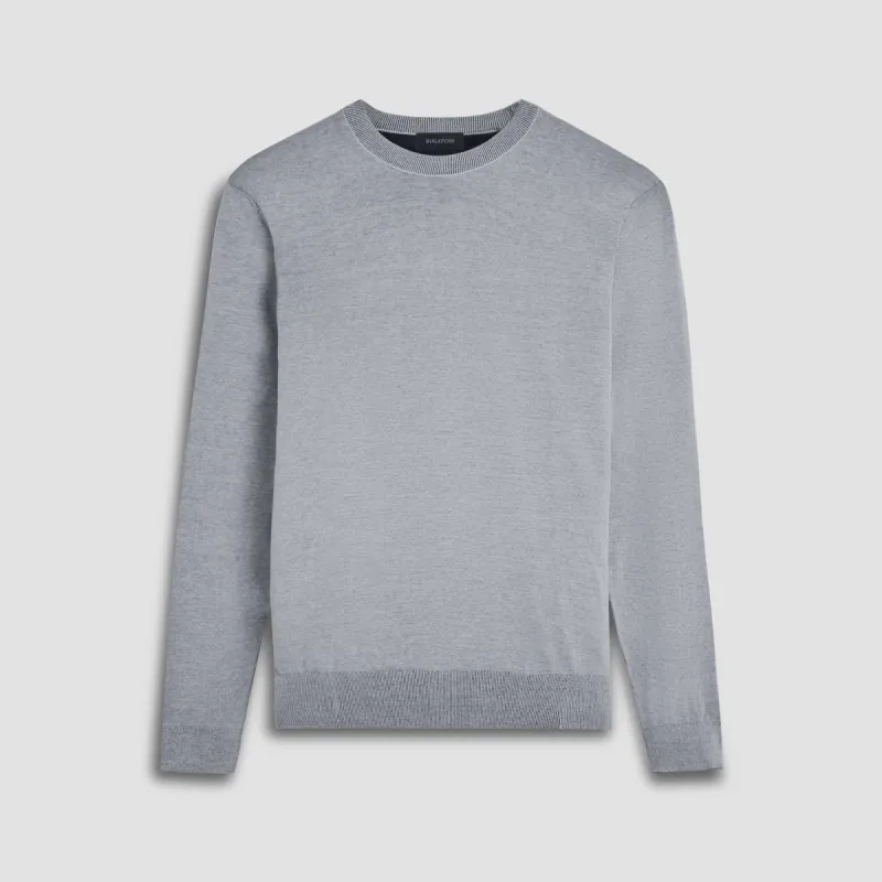 Melange Crew Neck Sweater sold by Bugatchi