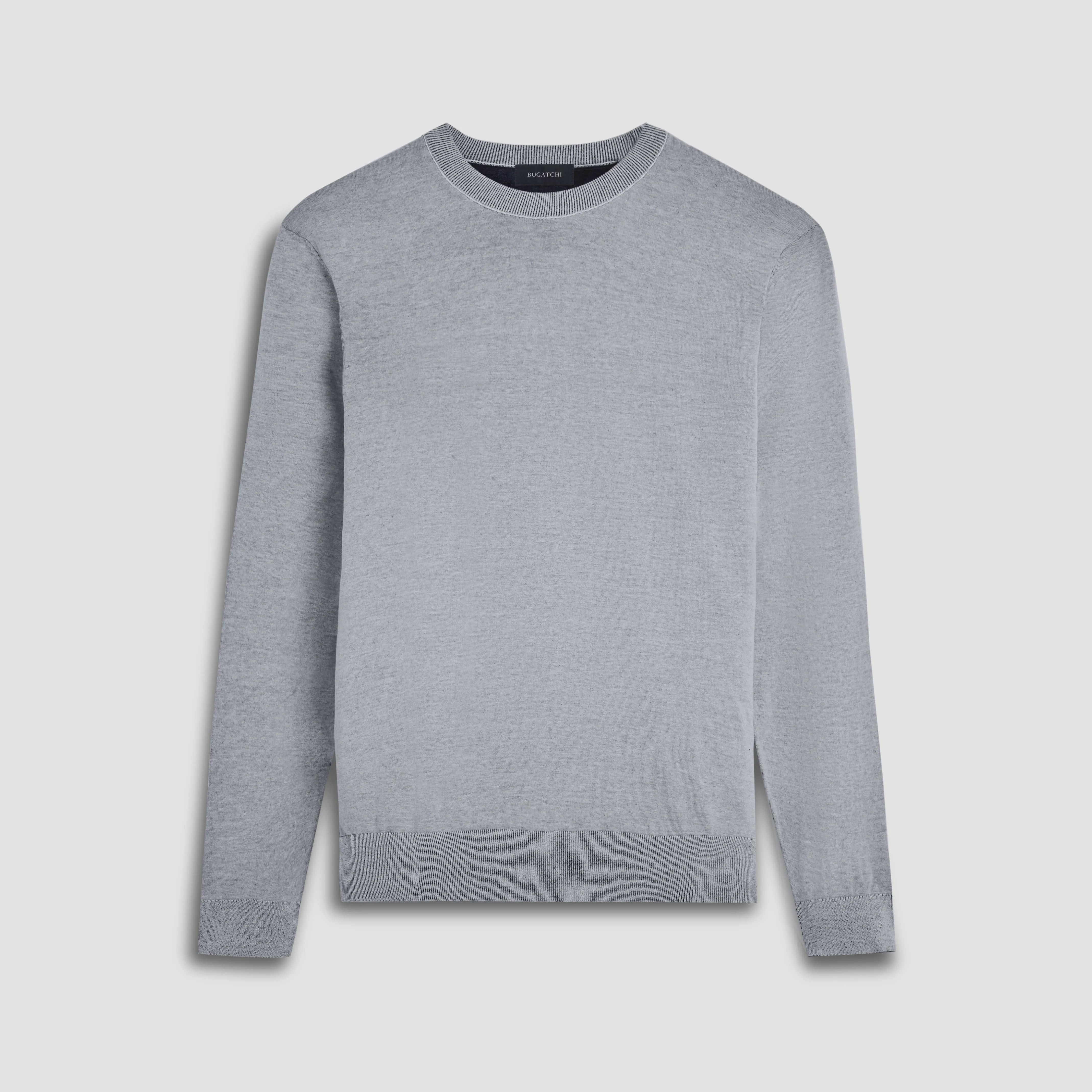 Melange Crew Neck Sweater sold by Bugatchi