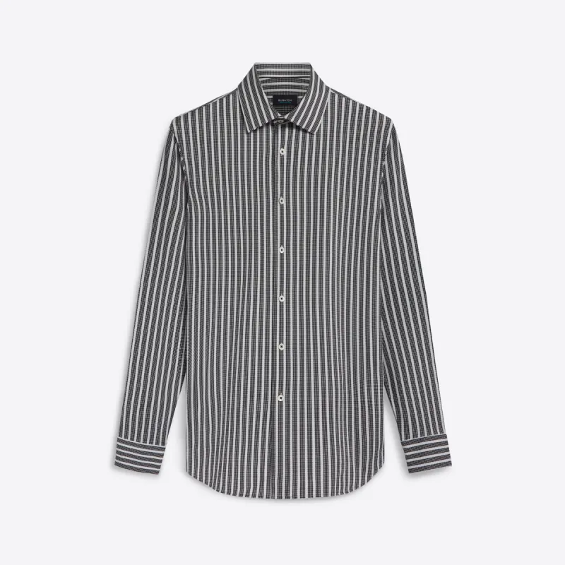 JAMES Striped OoohCotton Shirt sold by Bugatchi