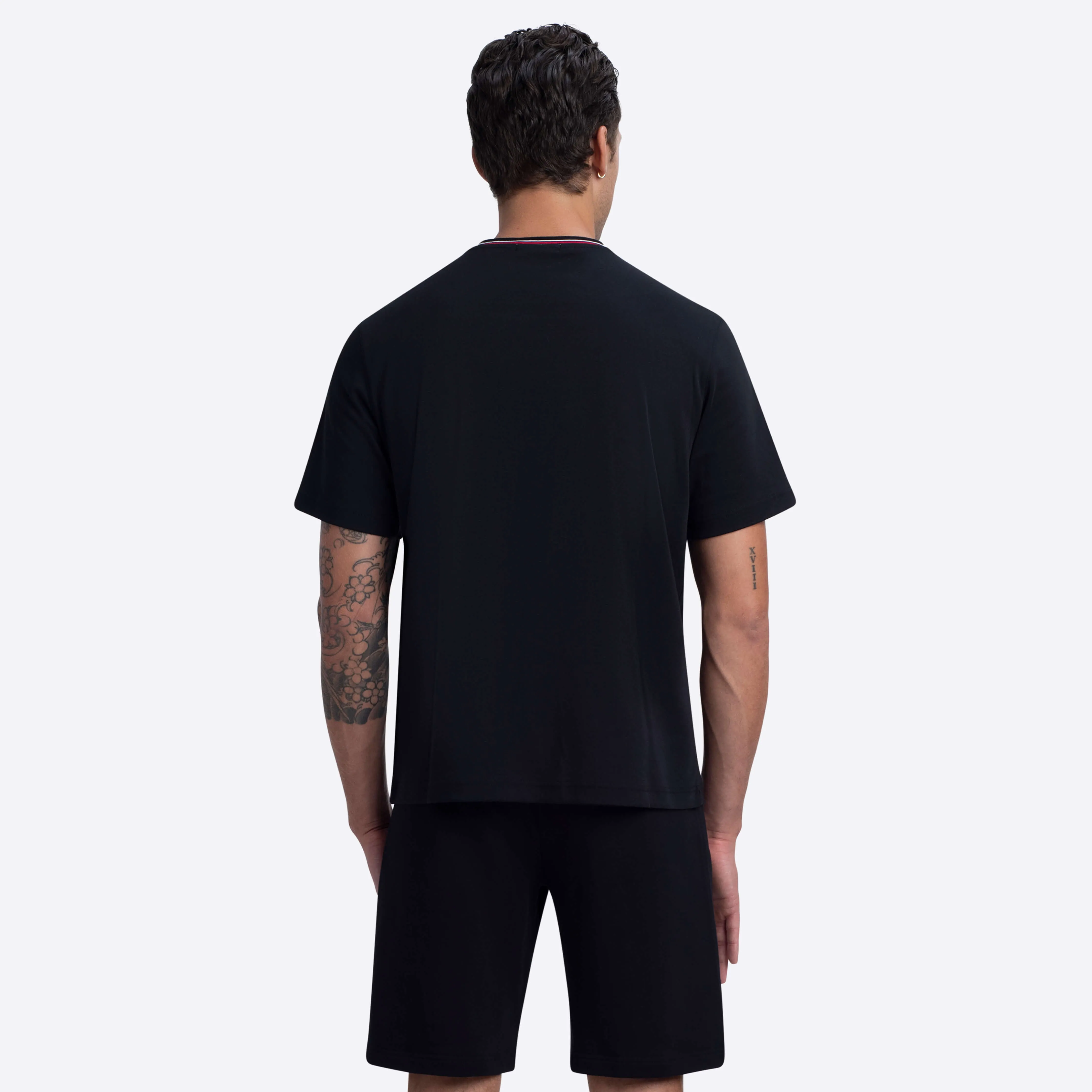 Short Sleeve V-Neck Shirt sold by Bugatchi product image thumbnail 4