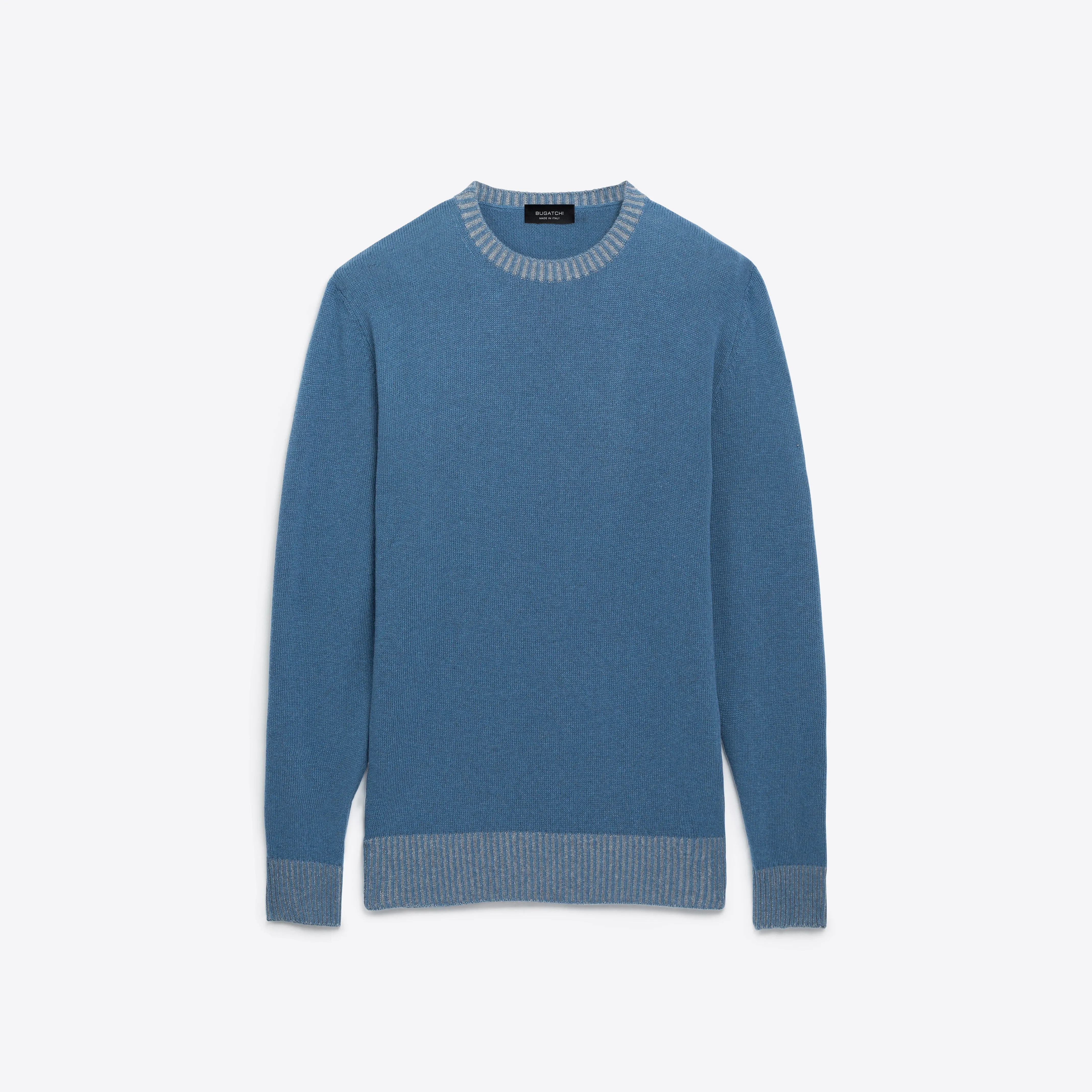 Solid Crew Neck Sweater sold by Bugatchi