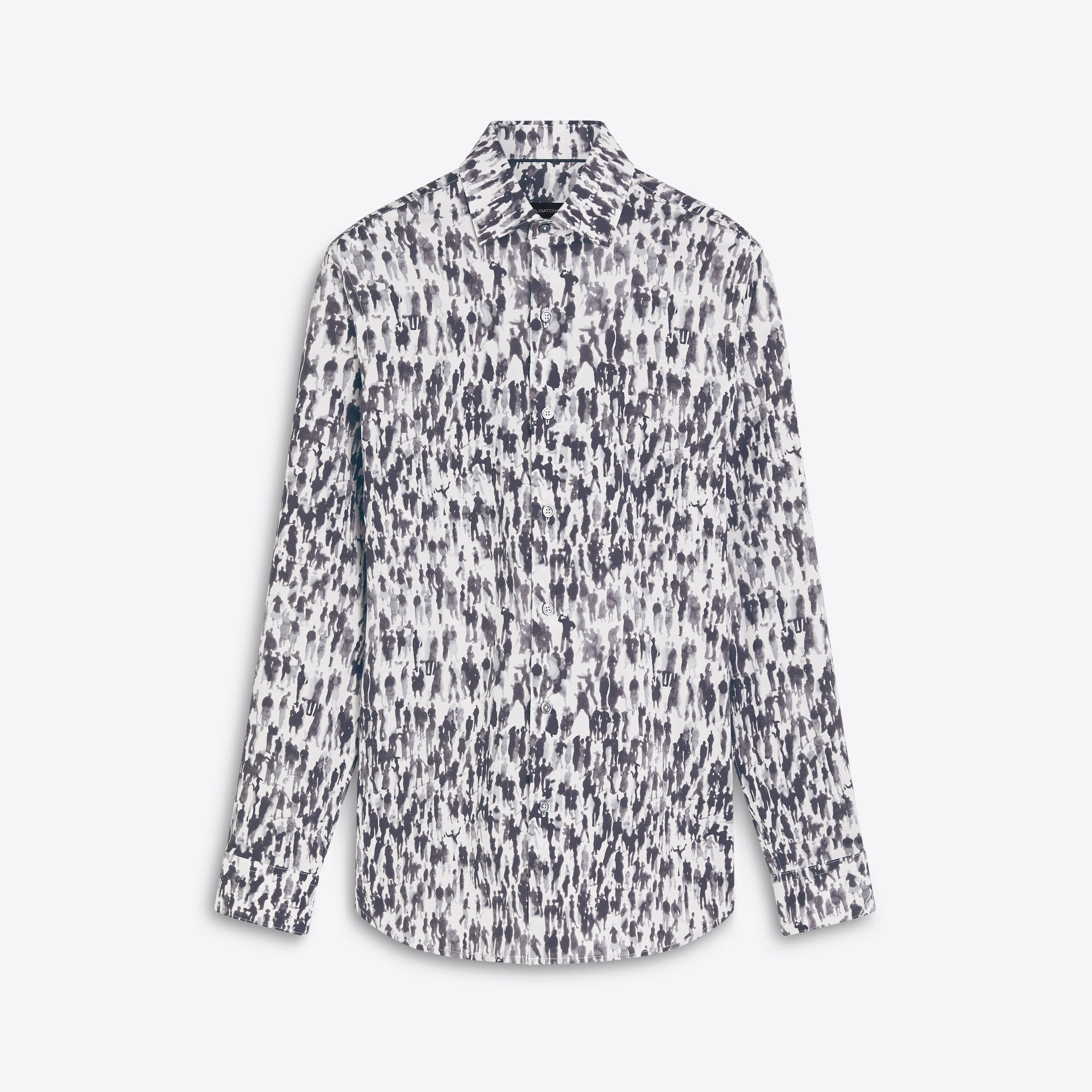 AXEL Conversational Print Shirt sold by Bugatchi