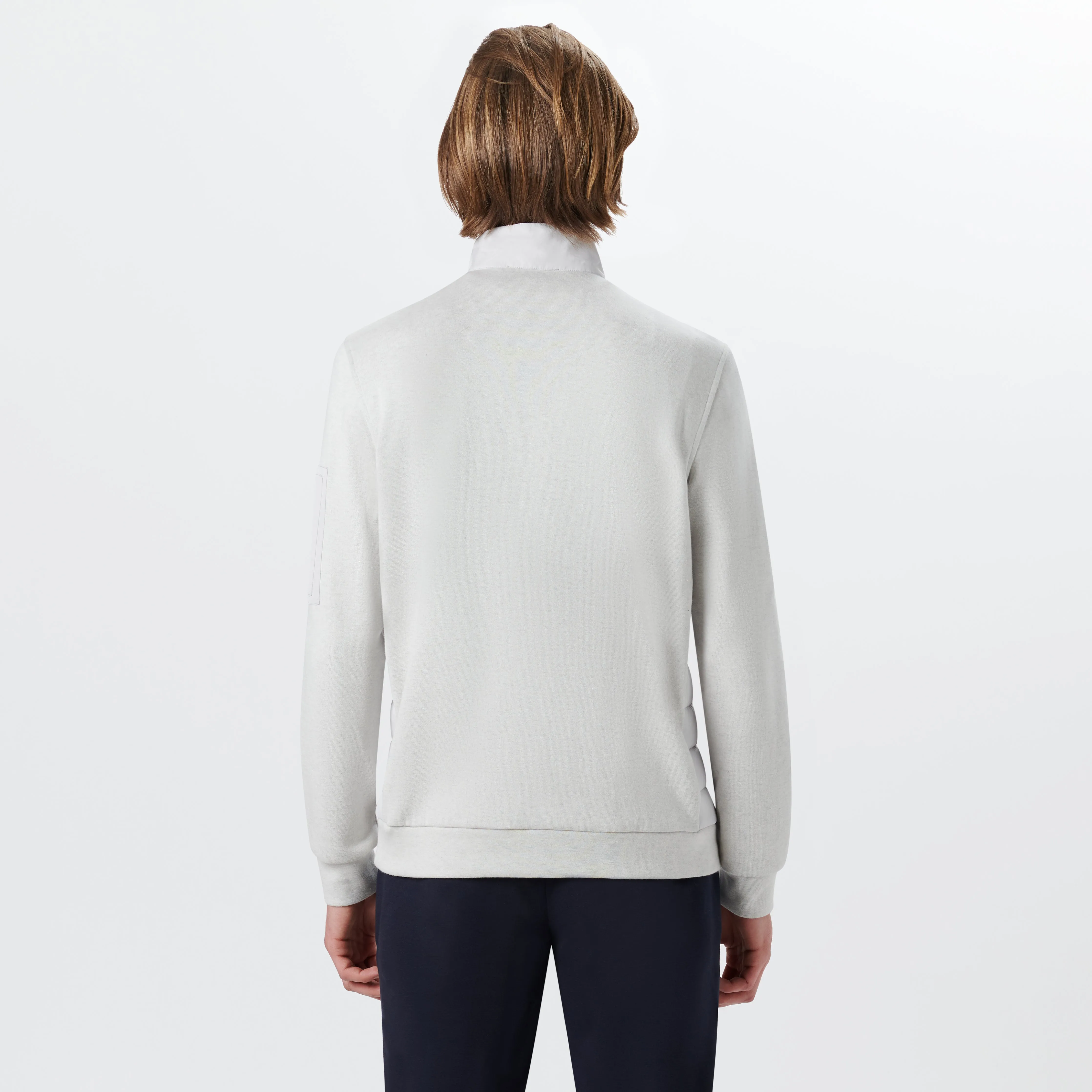 Long Sleeve Quarter Zip Pullover sold by Bugatchi product image thumbnail 4
