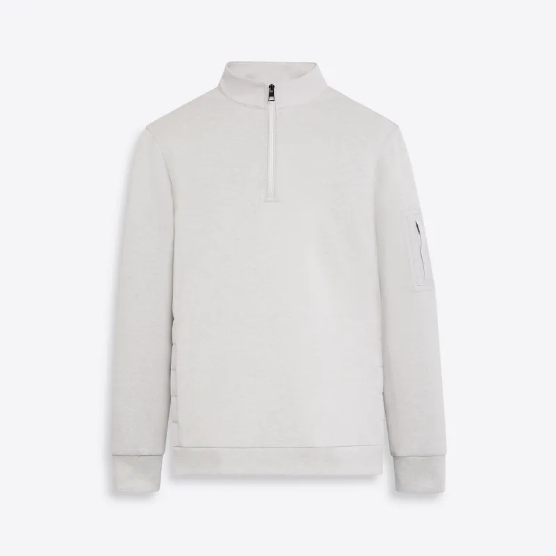 Long Sleeve Quarter Zip Pullover sold by Bugatchi
