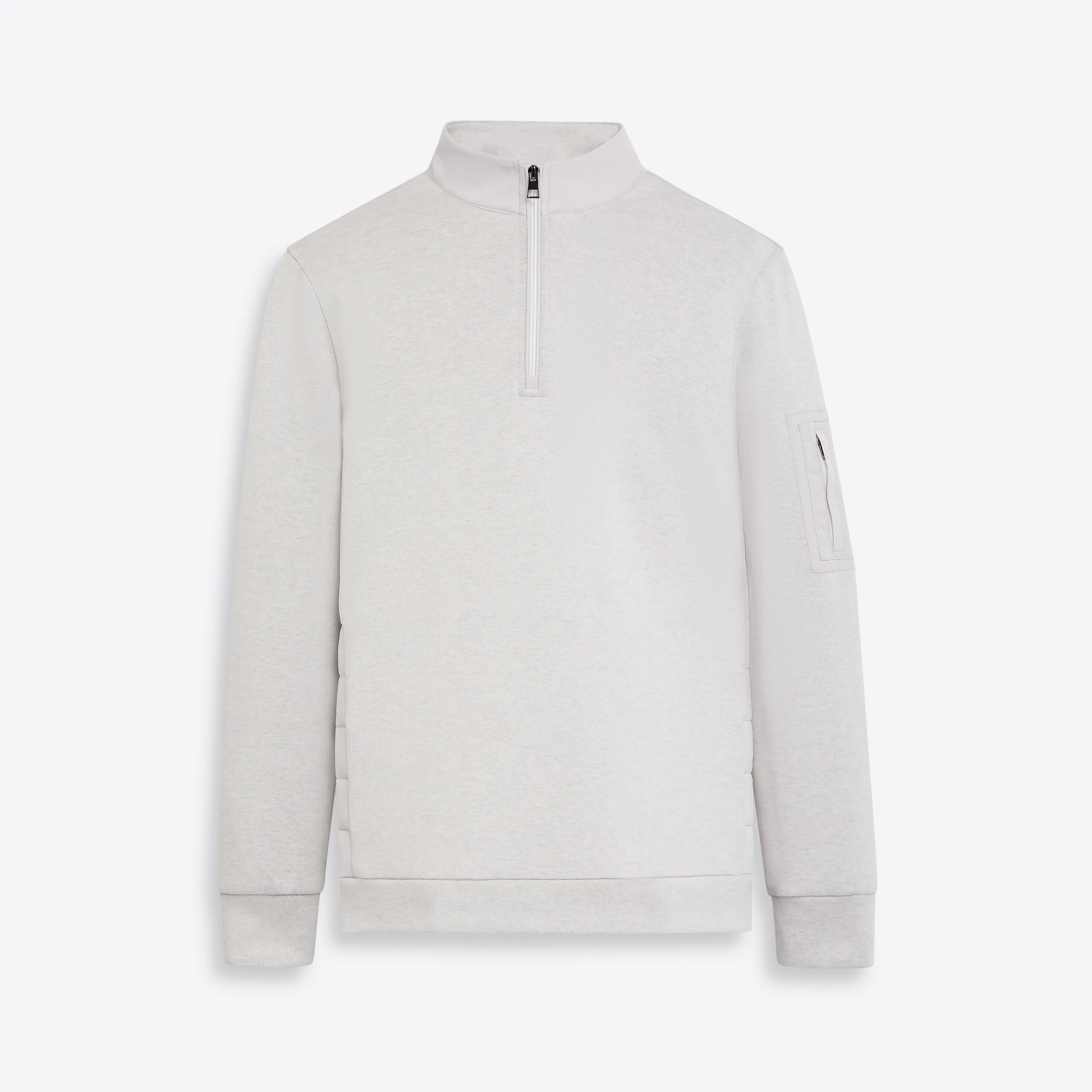 Long Sleeve Quarter Zip Pullover sold by Bugatchi