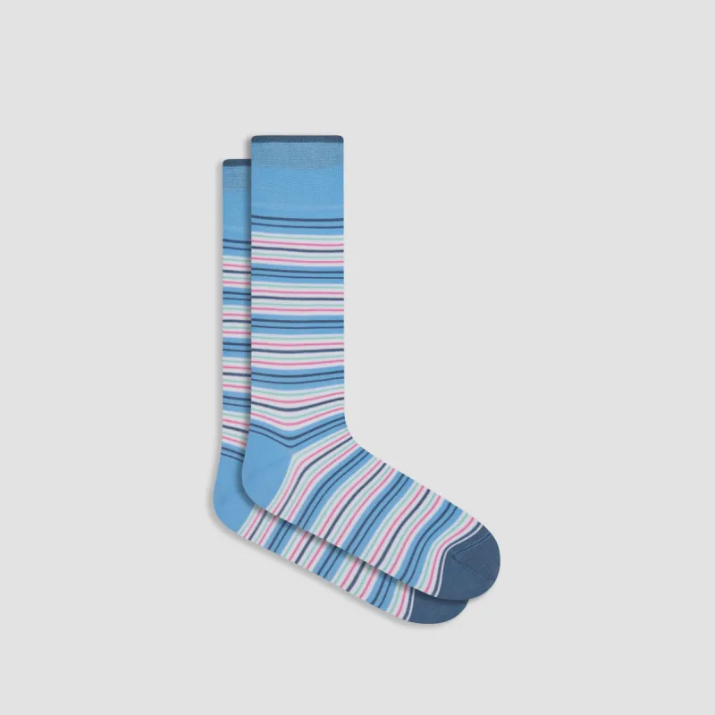 Striped Mid-Calf Socks sold by Bugatchi