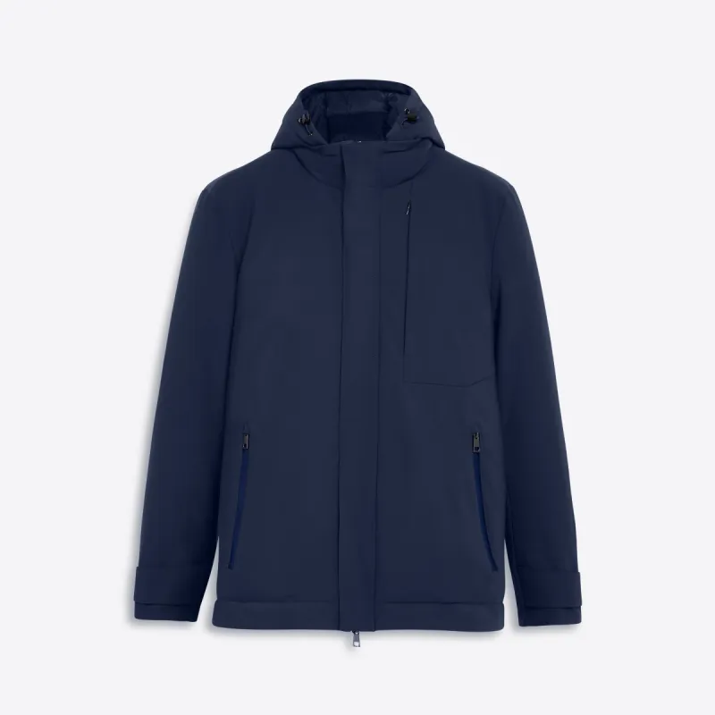Bomber Jacket with Hood sold by Bugatchi