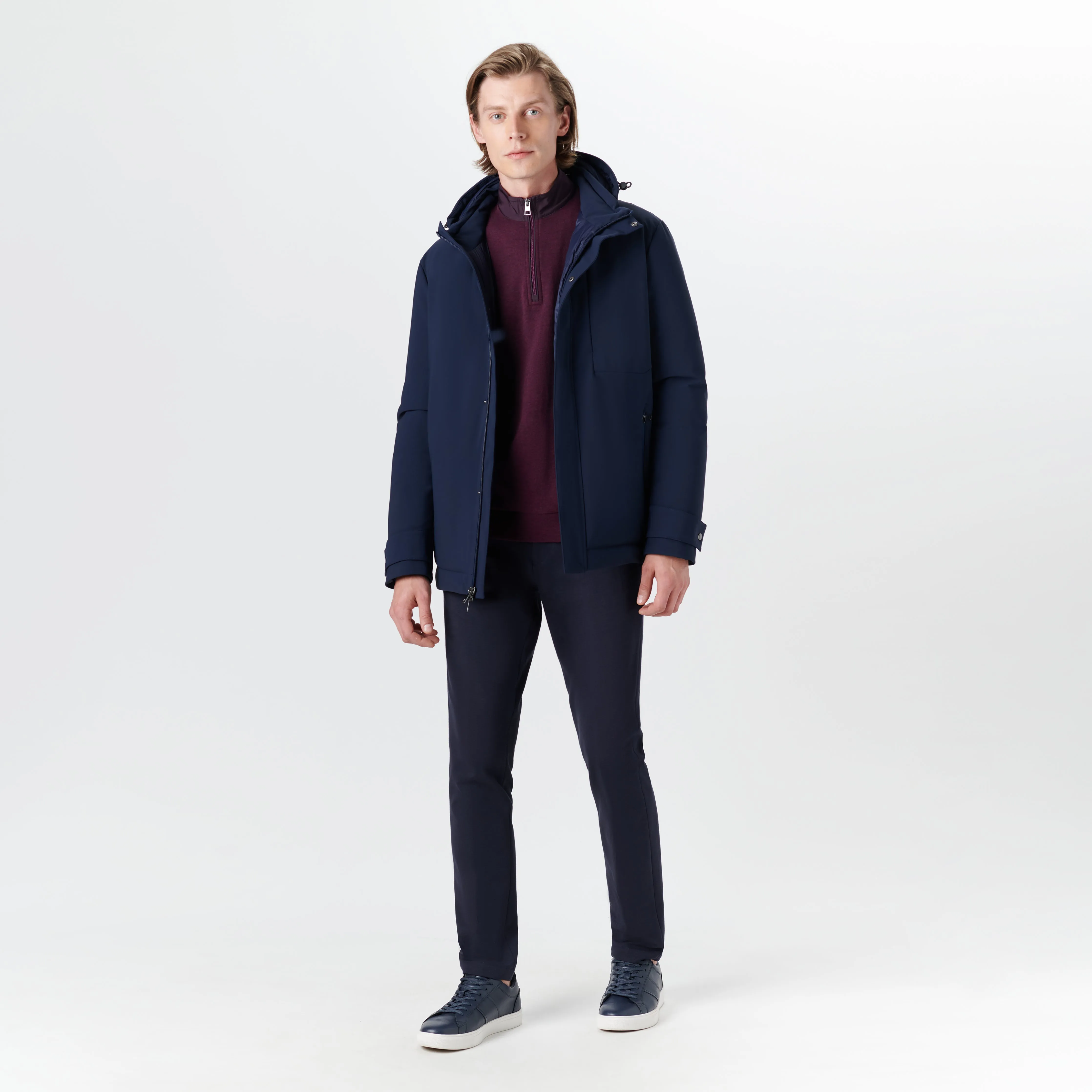 Bomber Jacket with Hood sold by Bugatchi product image thumbnail 5