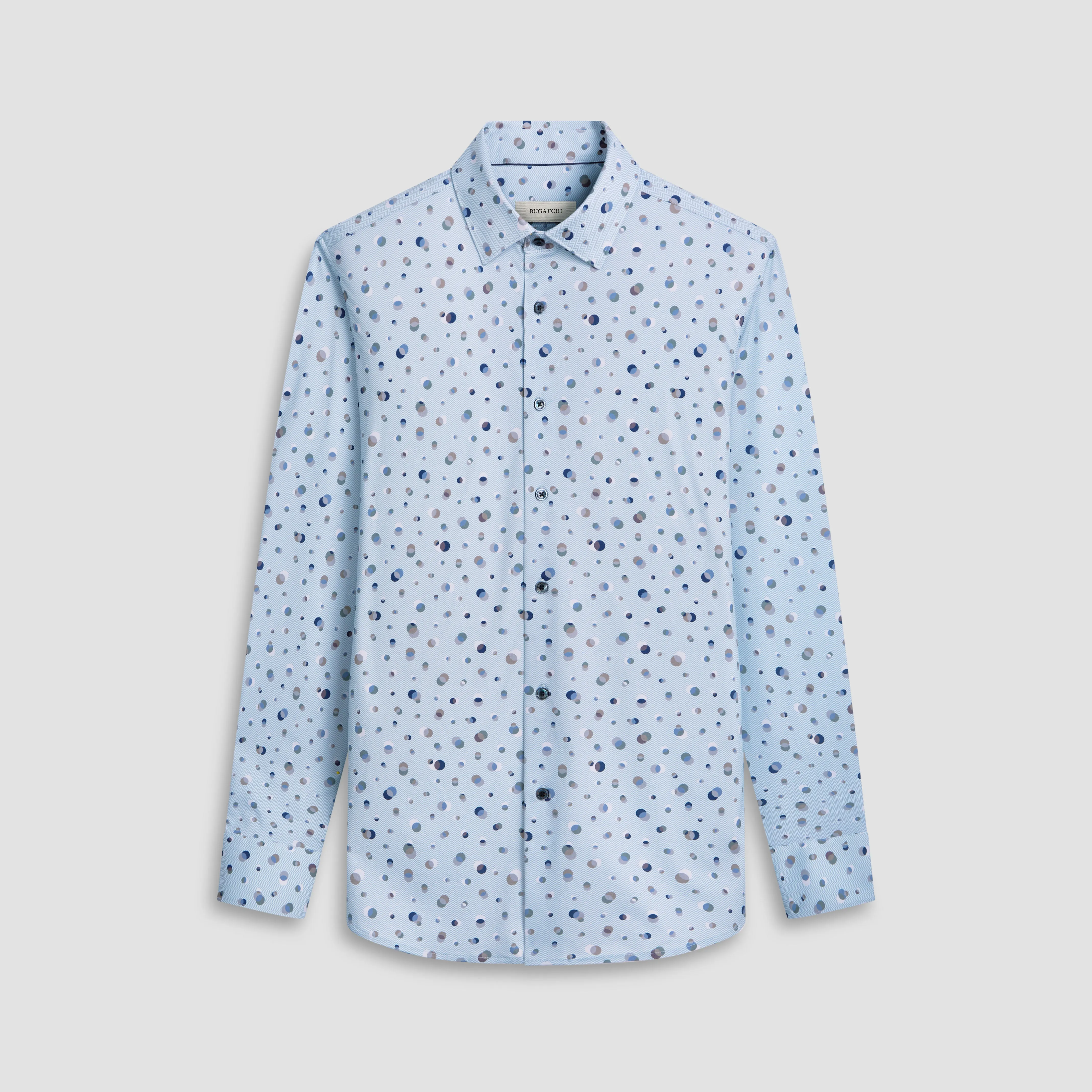 James Geometric OoohCotton Shirt sold by Bugatchi