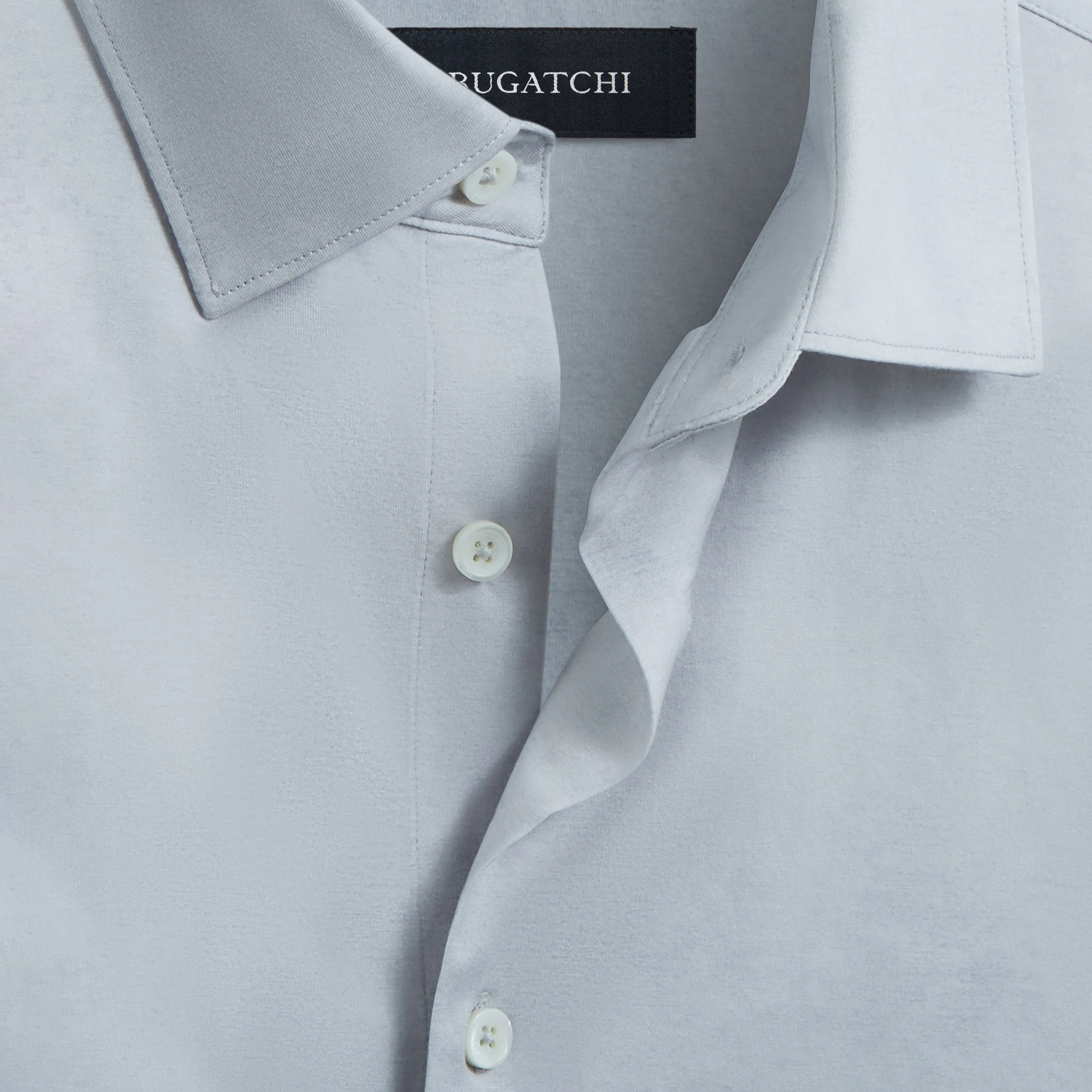 Miles Ombre OoohCotton Short Sleeve Shirt sold by Bugatchi product image thumbnail 2