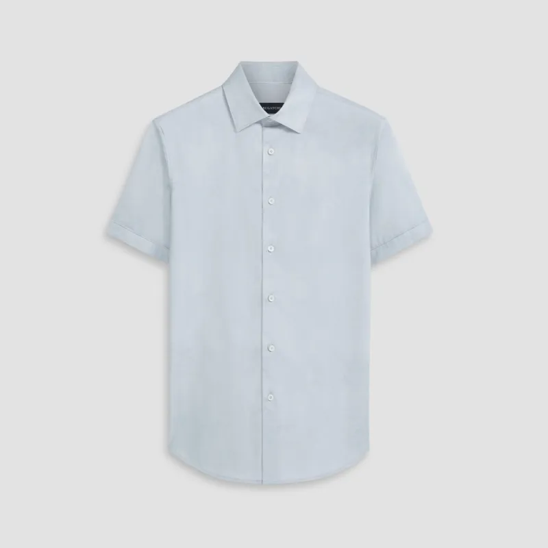 Miles Ombre OoohCotton Short Sleeve Shirt sold by Bugatchi